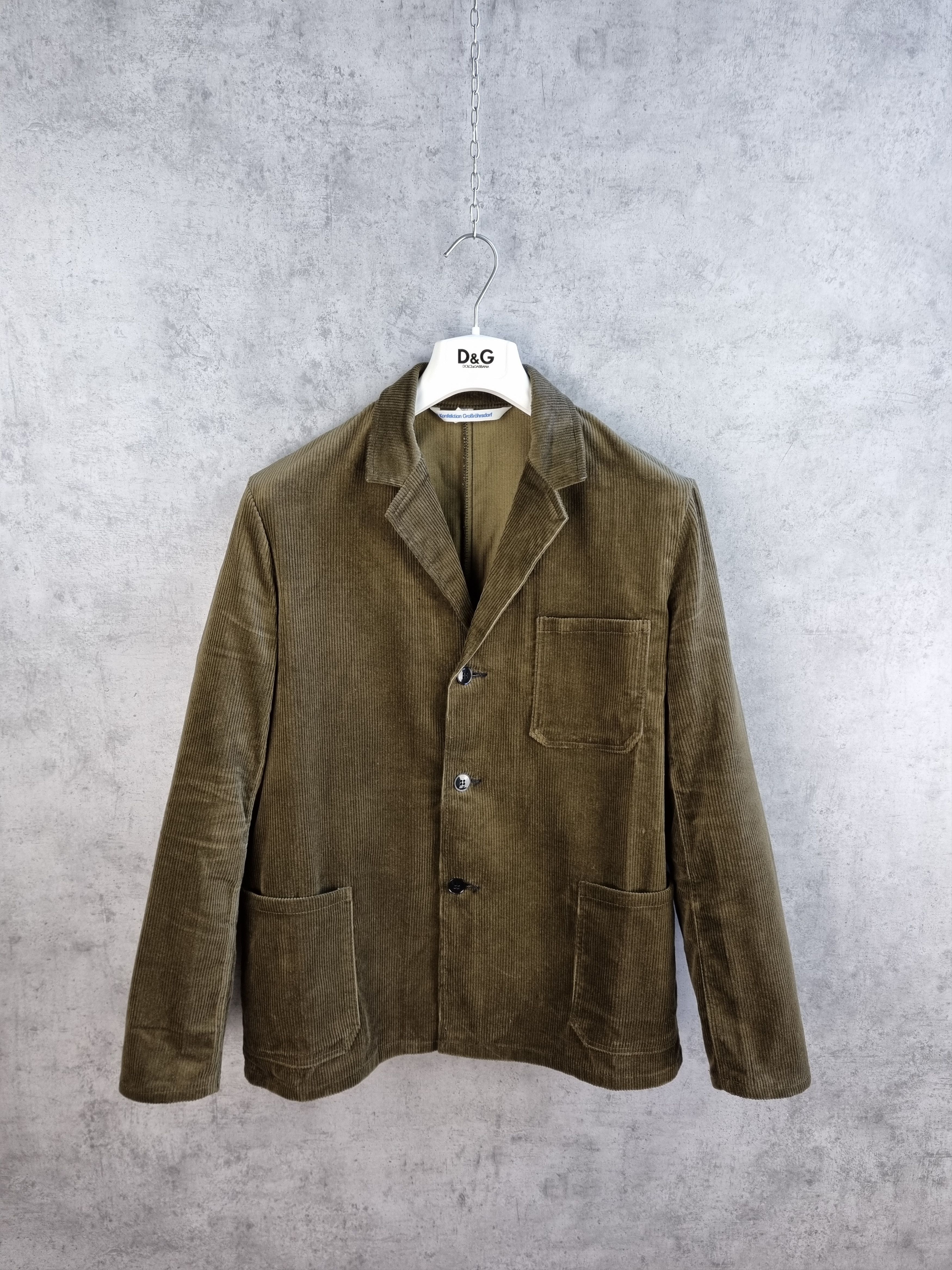 Vetra Vintage 60s Almost New Corduroy Blazer Workers Size US M / EU 48-50 / 2 - 5 Thumbnail