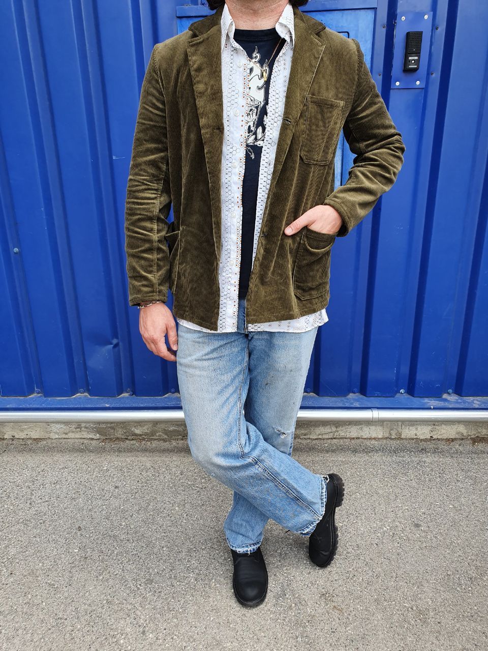 Vetra Vintage 60s Almost New Corduroy Blazer Workers Size US M / EU 48-50 / 2 - 13 Thumbnail