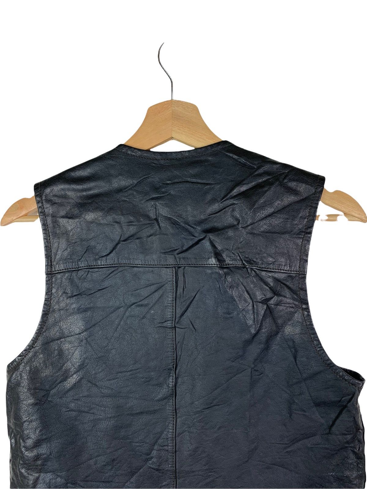 Japanese Brand Japanese Brand Cootie Productions Vest Leather Size US S / EU 44-46 / 1 - 9 Thumbnail