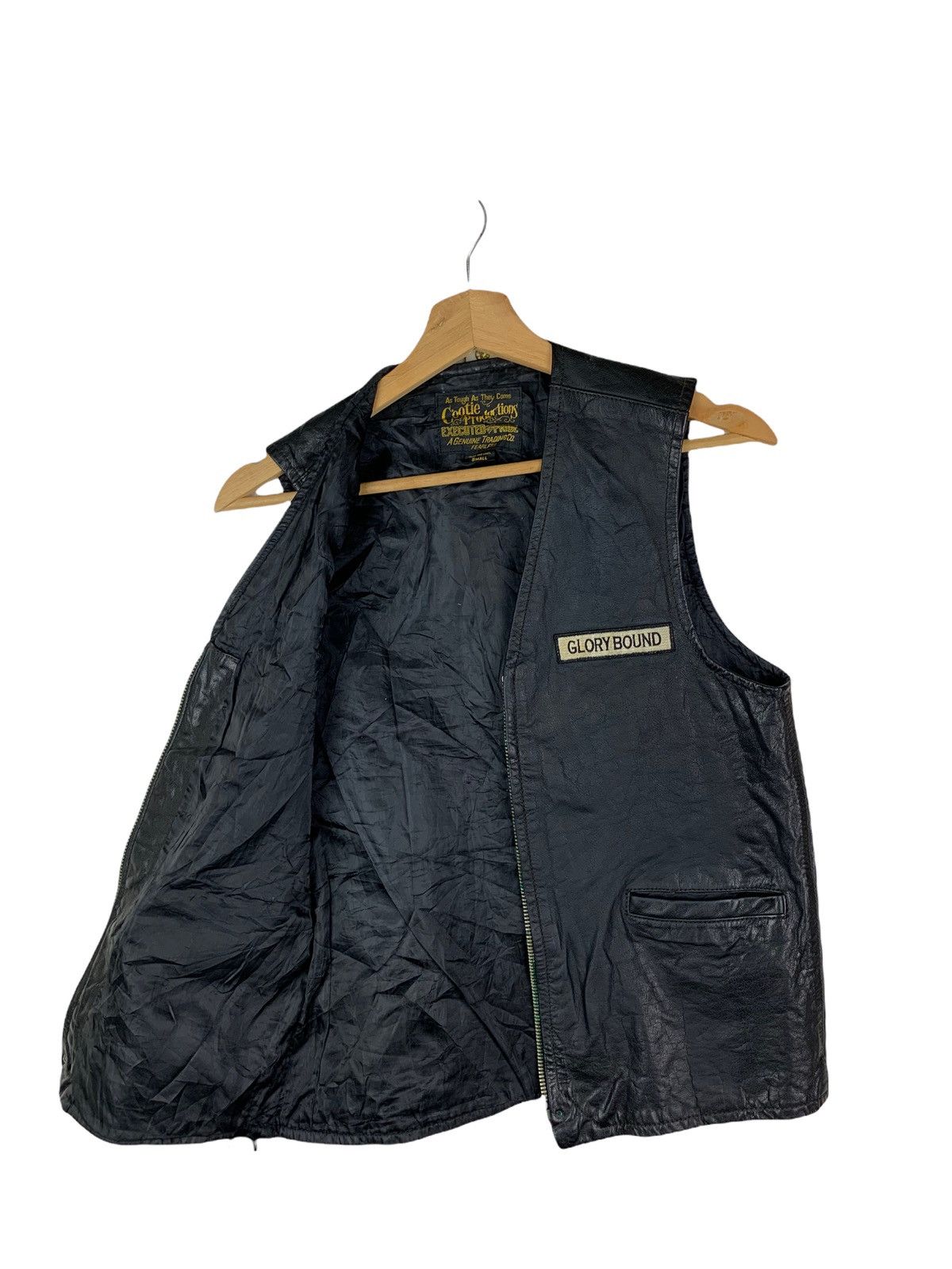 Japanese Brand Japanese Brand Cootie Productions Vest Leather Size US S / EU 44-46 / 1 - 4 Thumbnail