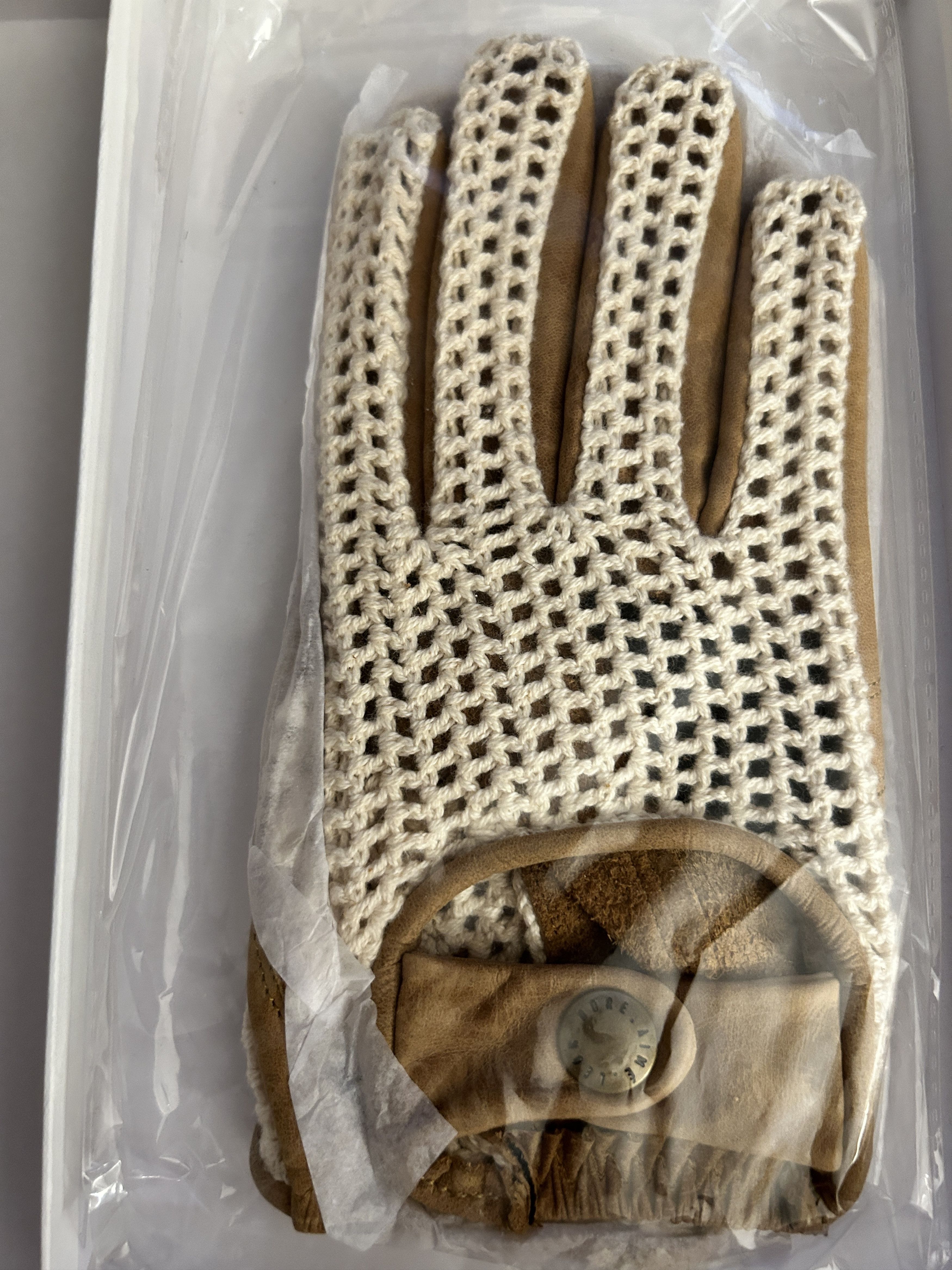 Aime Leon Dore × Porsche Design (size S) ALD / Porsche 911SC Leather Driving Gloves Size ONE SIZE - 1 Thumbnail