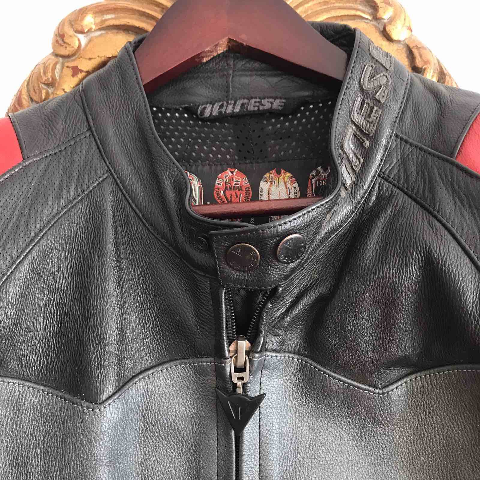 Dainese Rare Dainese Moto Leather Jacket Vintage Racing 90s Size US M / EU 48-50 / 2 - 3 Thumbnail