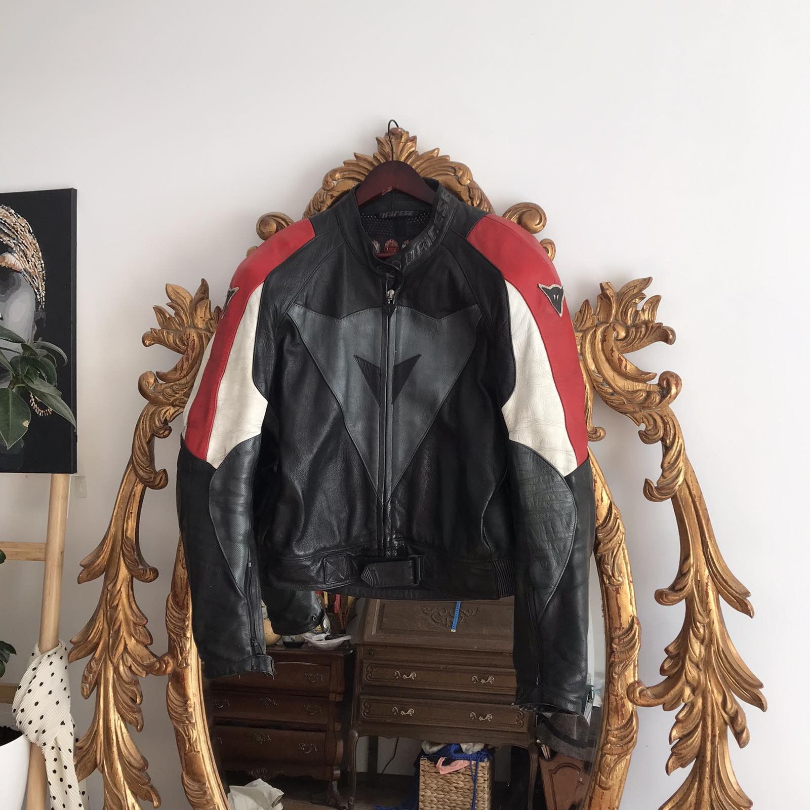 Dainese Rare Dainese Moto Leather Jacket Vintage Racing 90s Size US M / EU 48-50 / 2 - 1 Thumbnail