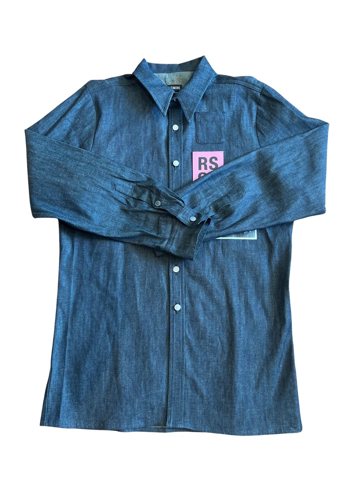 image of Raf Simons Denim Shirt, Men's (Size 2XL)