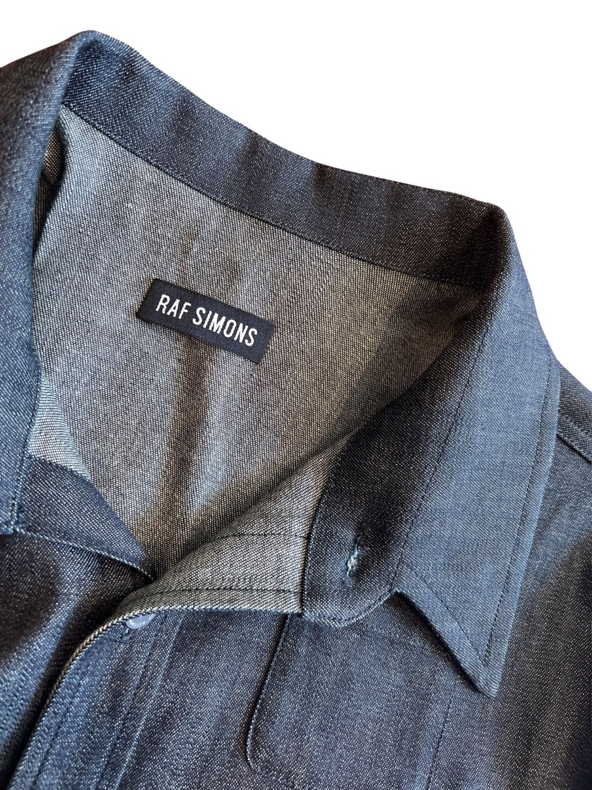Raf Simons RAF SIMONS DENIM SHIRT Size US XXL / EU 58 / 5 - 3 Thumbnail