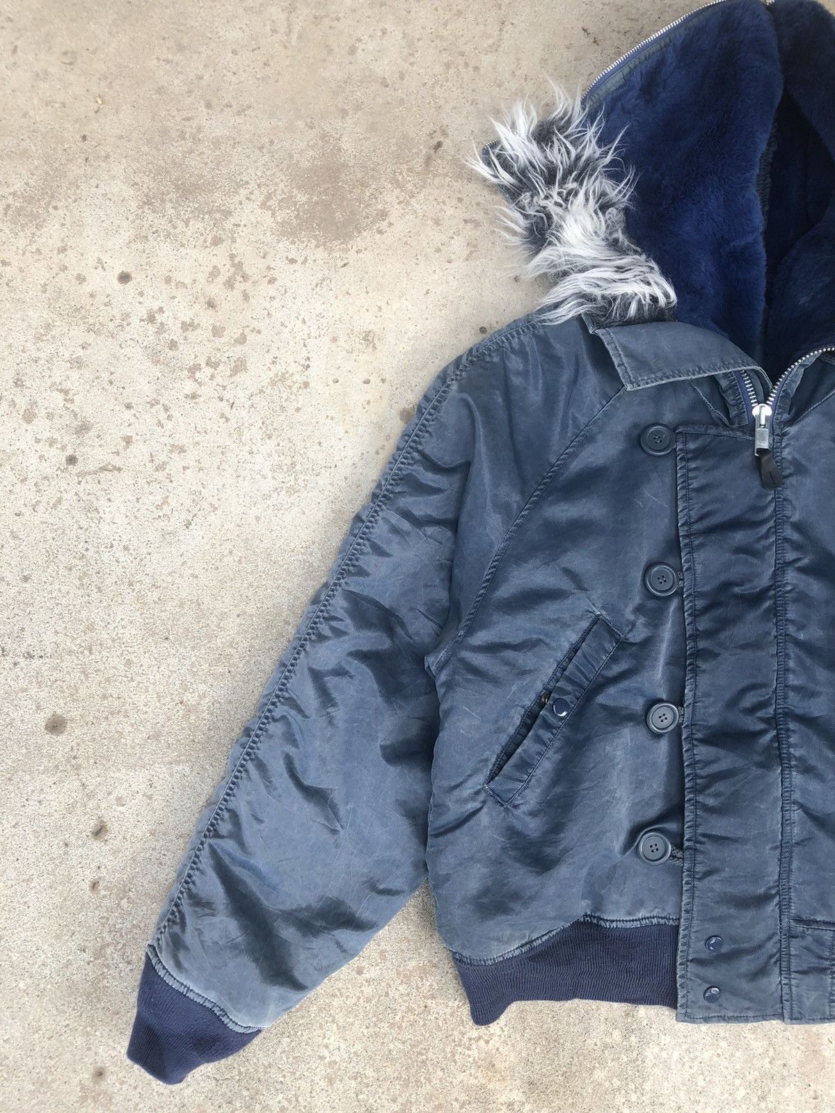 Vintage Vintage Flayer’s Man intermediate bomber jacket hoodie Size US L / EU 52-54 / 3 - 8 Thumbnail