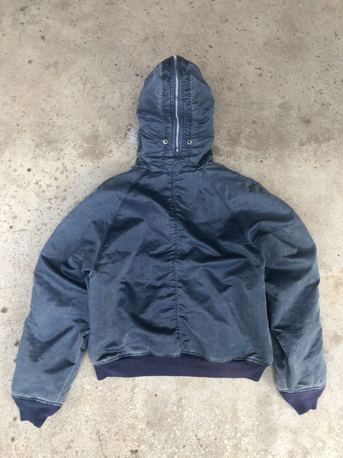 Vintage Vintage Flayer’s Man intermediate bomber jacket hoodie Size US L / EU 52-54 / 3 - 3 Thumbnail