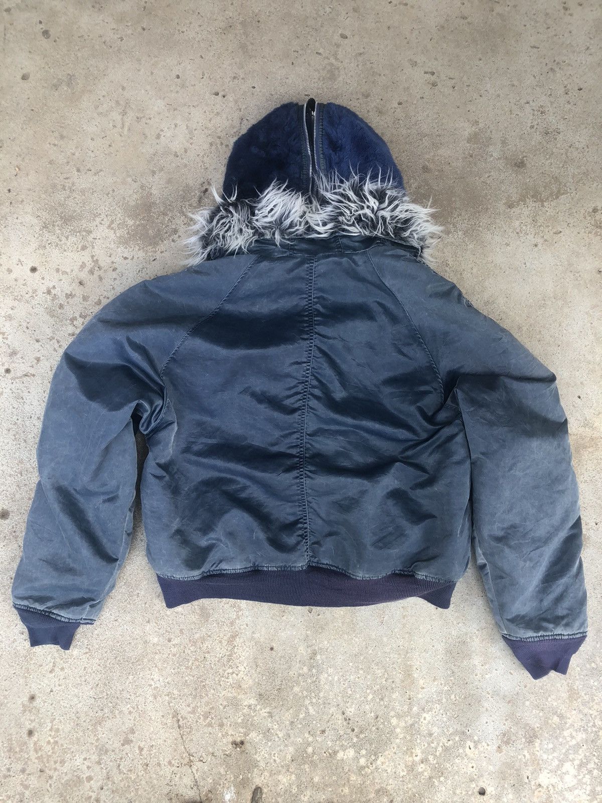 Vintage Vintage Flayer’s Man intermediate bomber jacket hoodie Size US L / EU 52-54 / 3 - 6 Thumbnail