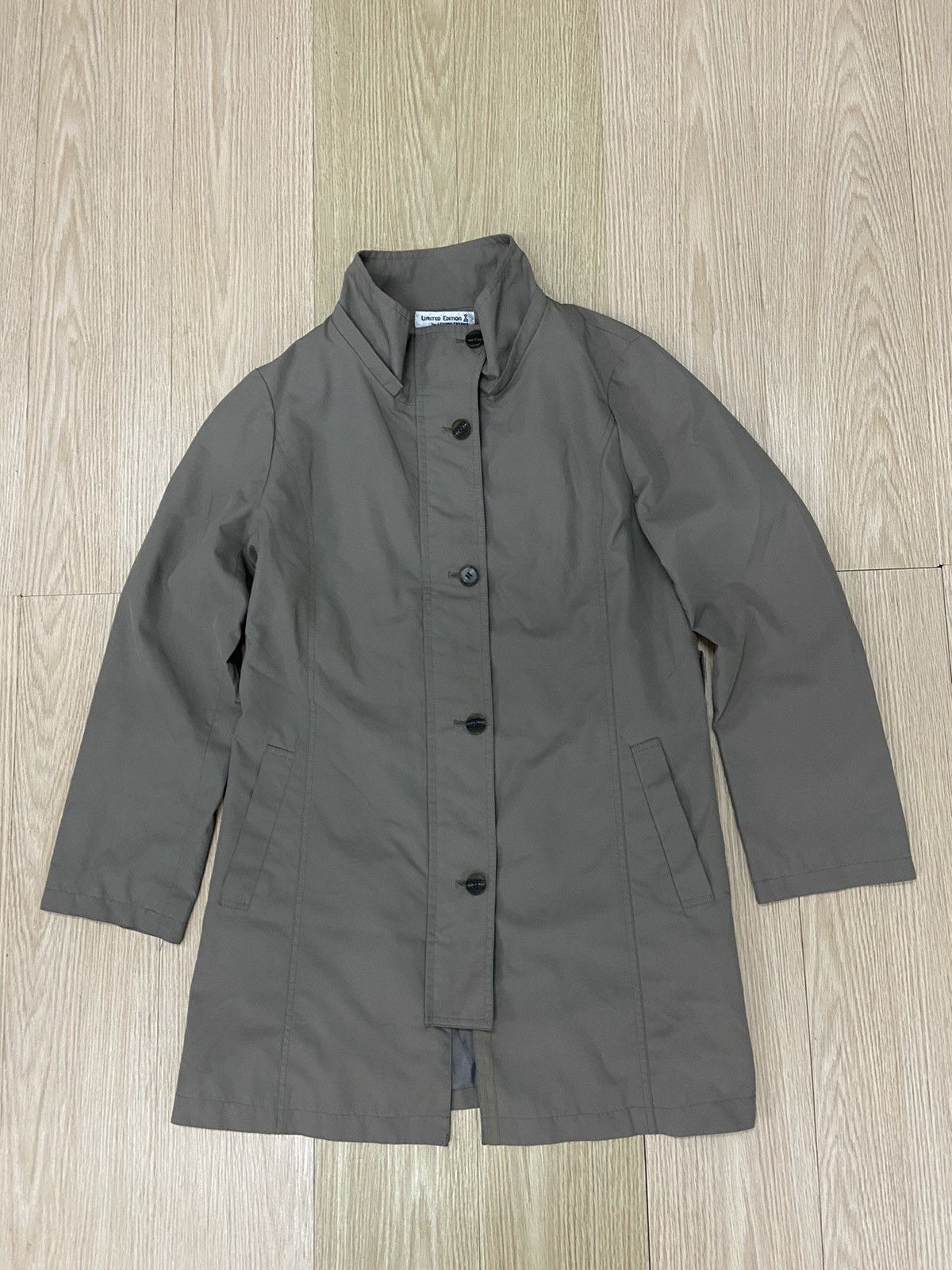 image of Yohji Yamamoto Vintage Atsuro Tayama Limited Edition Jacket in Light Brown, Men's (Size Medium)