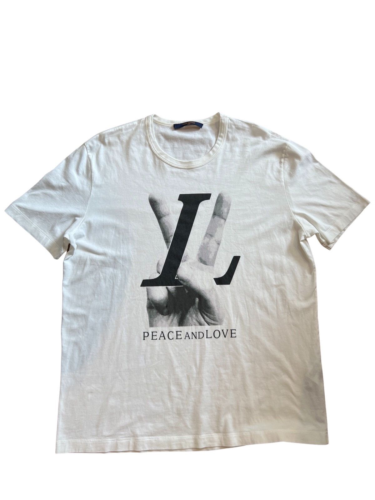 ルイヴィトン Tシャツ PEACE AND LOVE - トップス