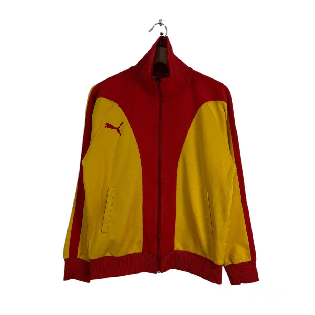 Japanese Brand VINTAGE PUMA JAPAN ZIPPER JACKET Size US S / EU 44-46 / 1 - 1 Thumbnail