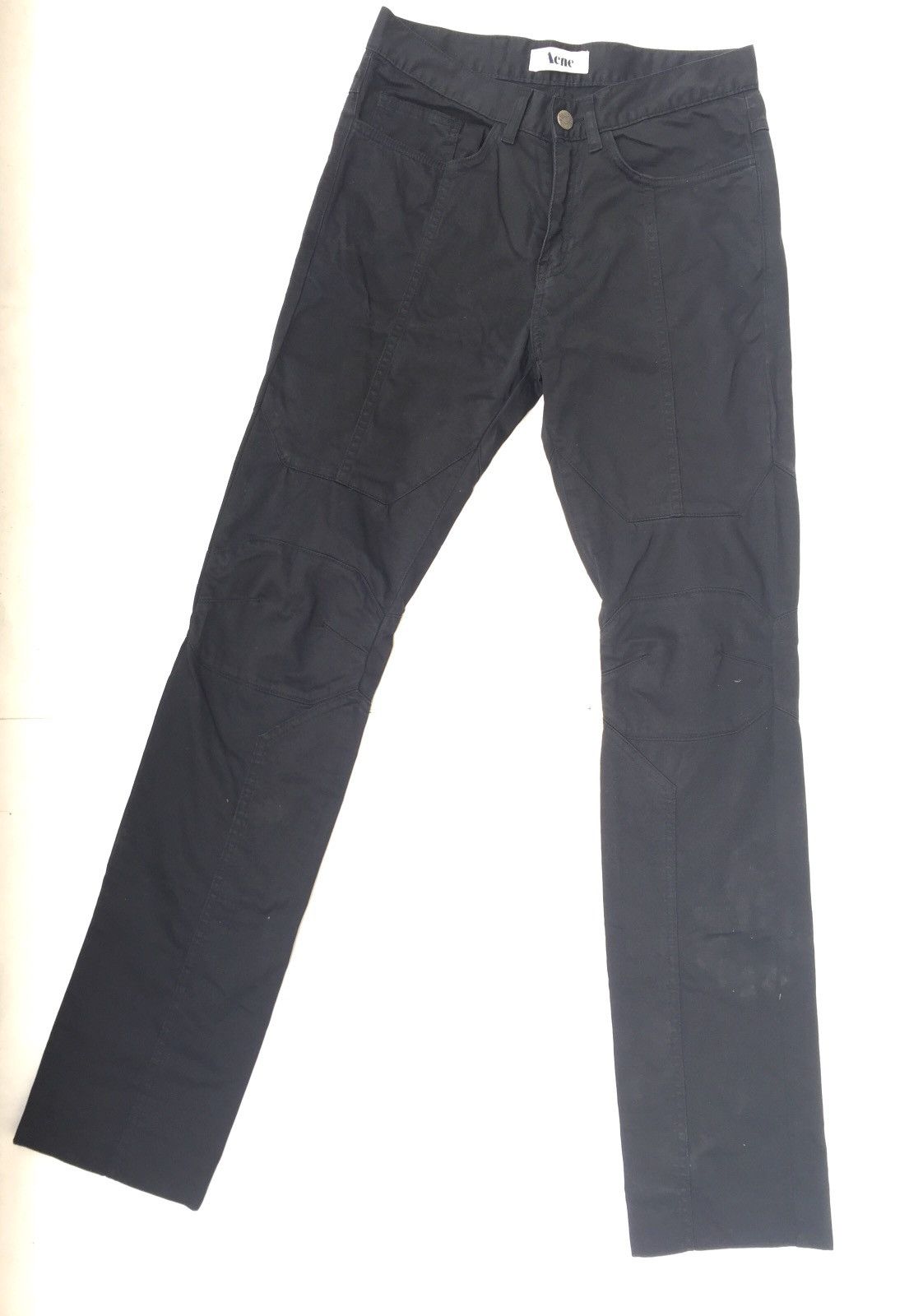image of Acne Studios Acne Biker Jean in Black, Men's (Size 30)