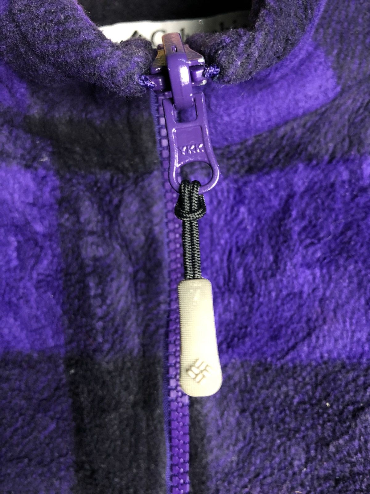 Columbia × Vintage VINTAGE COLUMBIA CHEKERED FLEECE SWEATER ZIPPER Size US M / EU 48-50 / 2 - 12 Thumbnail