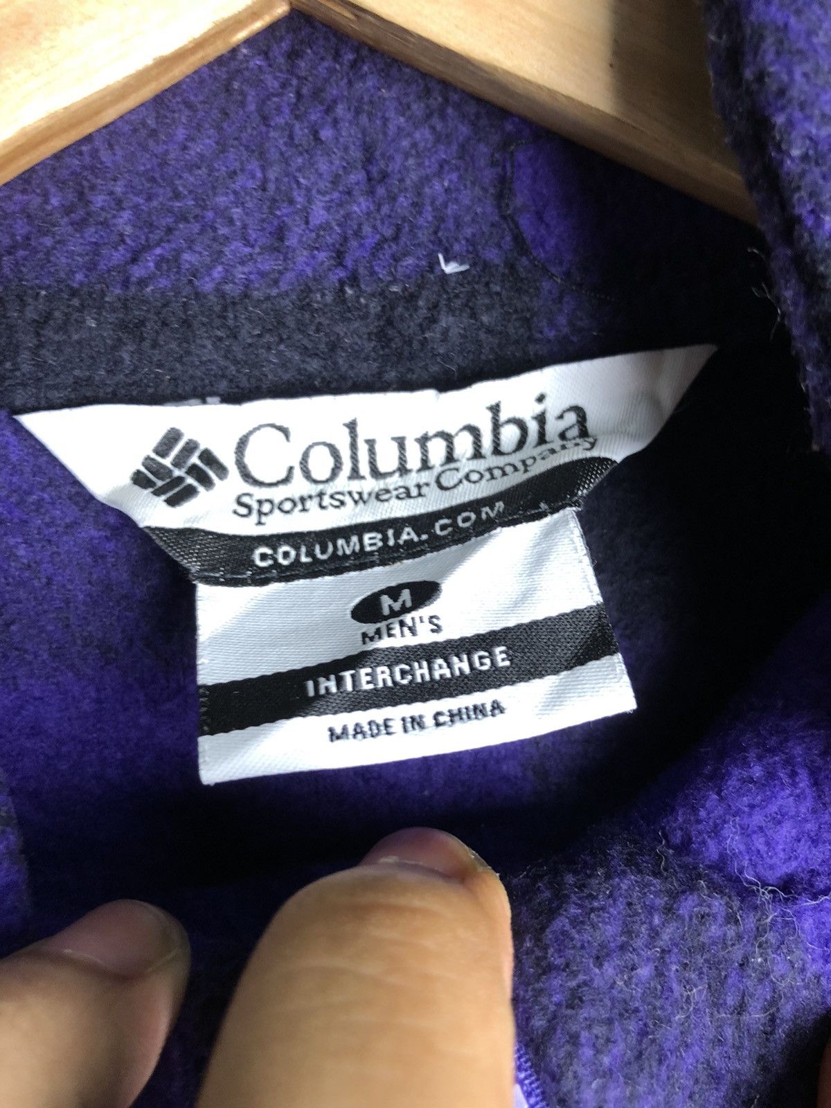 Columbia × Vintage VINTAGE COLUMBIA CHEKERED FLEECE SWEATER ZIPPER Size US M / EU 48-50 / 2 - 3 Thumbnail