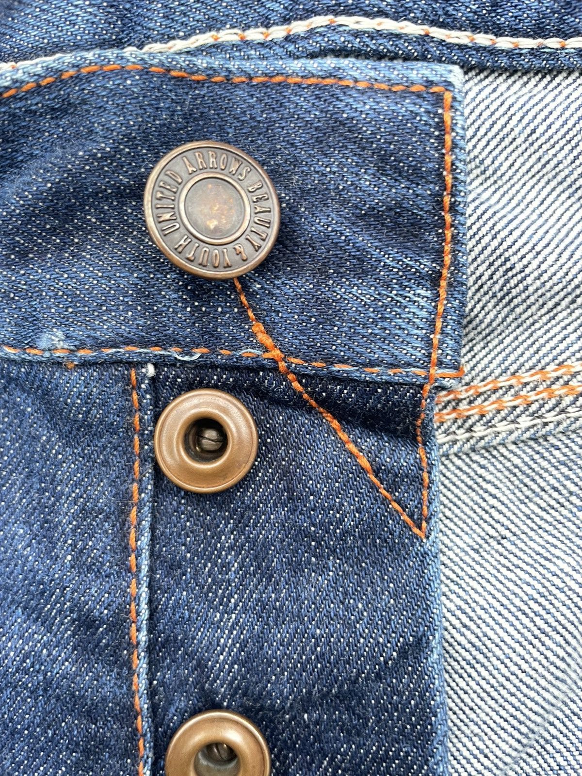 BEAUTY&YOUTH Japanese Beauty & Youth United Arrows Selvedge Denim Size US 32 / EU 48 - 21 Thumbnail