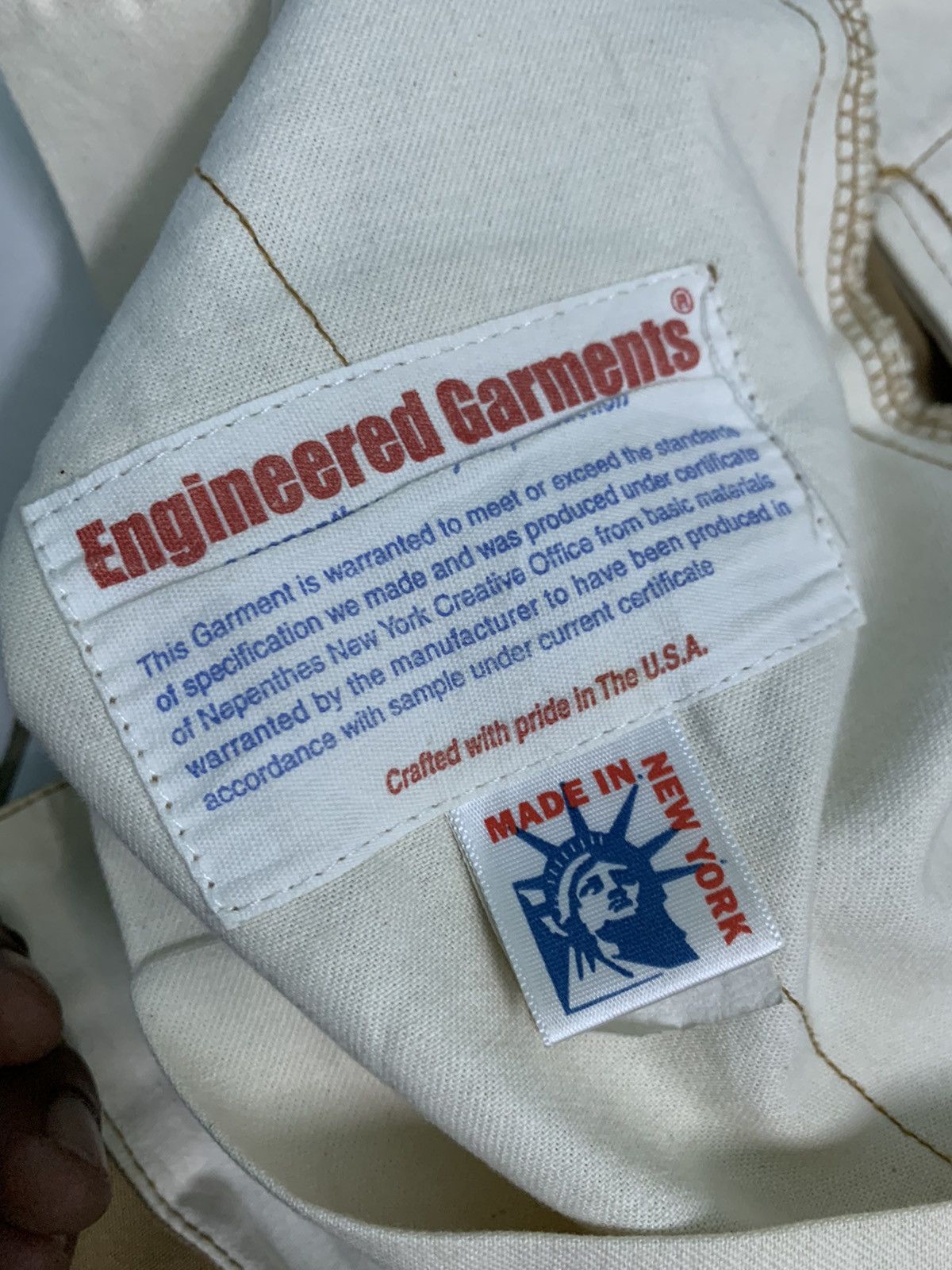 Beauty Beast Vintage Engineered Garments Cargo Pocket Pants Size US 32 / EU 48 - 12 Thumbnail