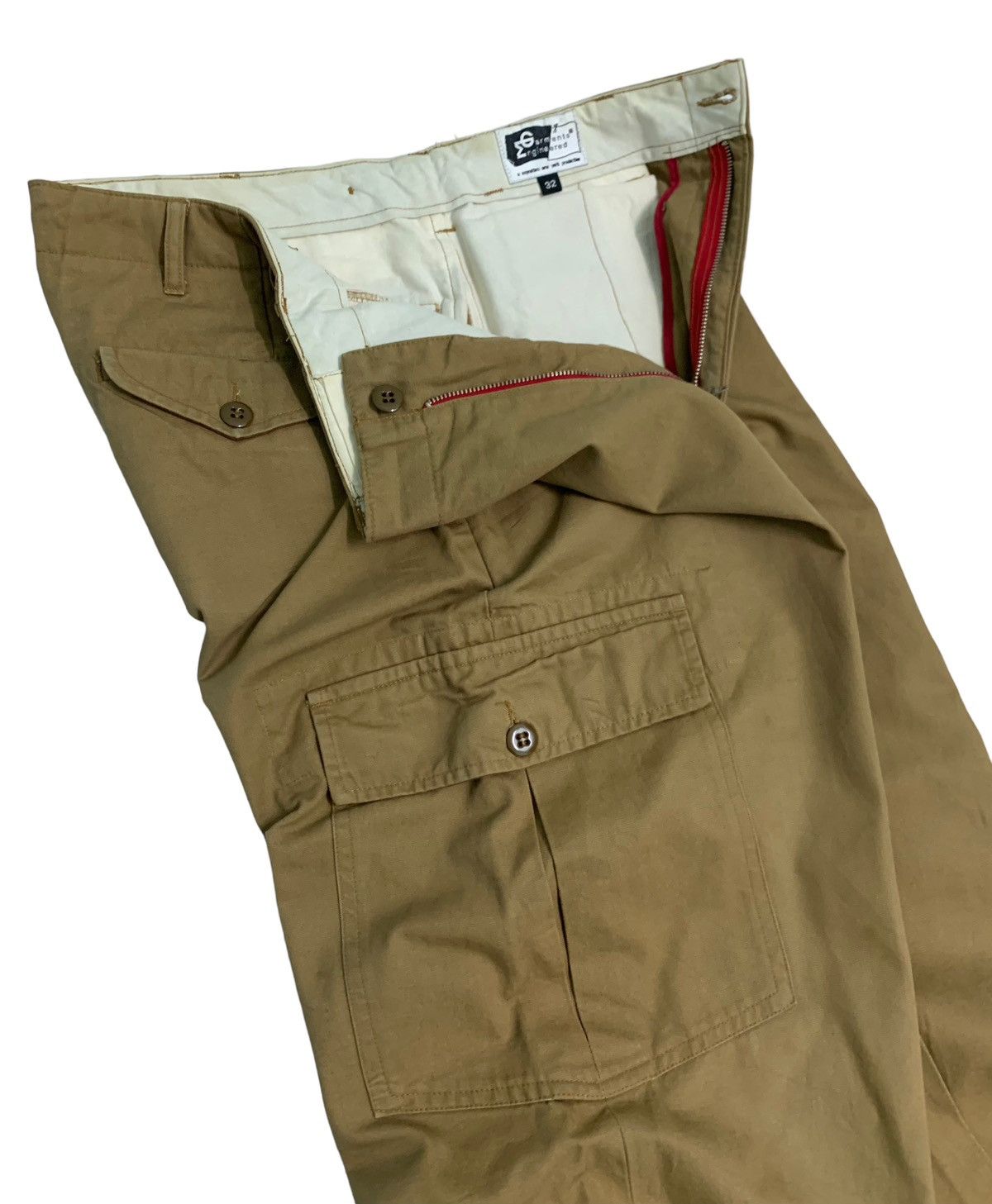 Beauty Beast Vintage Engineered Garments Cargo Pocket Pants Size US 32 / EU 48 - 4 Thumbnail