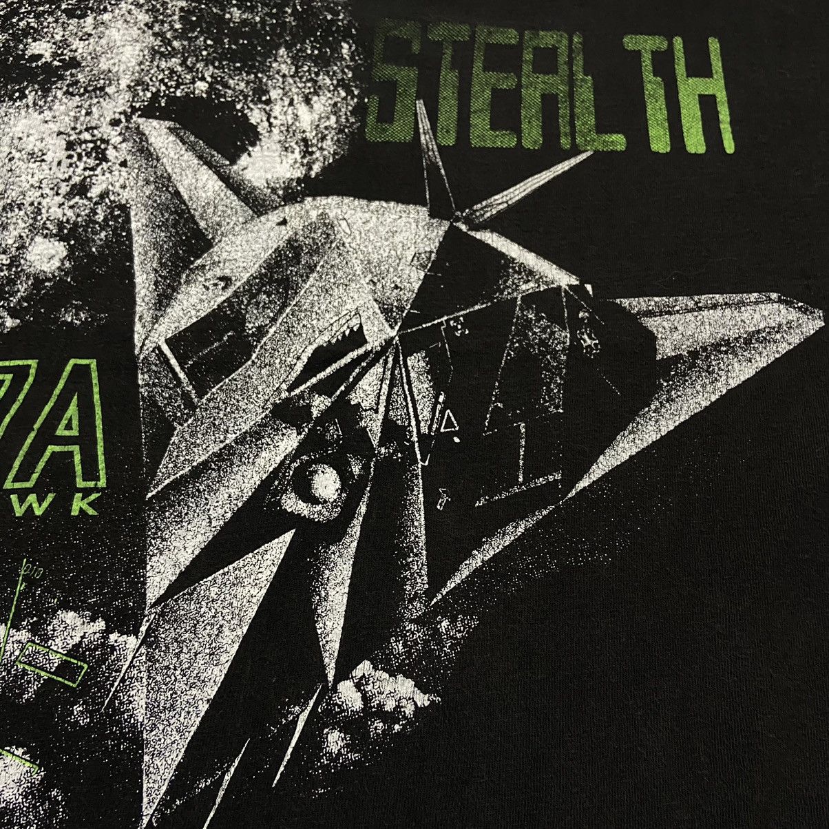Vintage Vintage 90s stealth f-117a nighthawk tshirt movie Size US XL / EU 56 / 4 - 3 Thumbnail