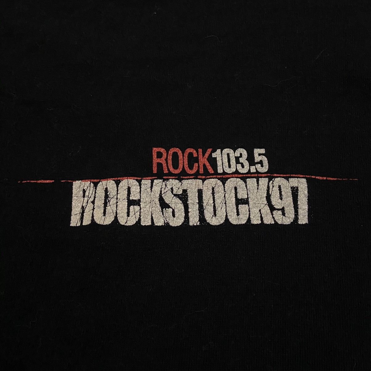 Megadeth Vintage 90s rockstock tshirt rock 103.5 tour 1997 Size US XXL / EU 58 / 5 - 3 Thumbnail