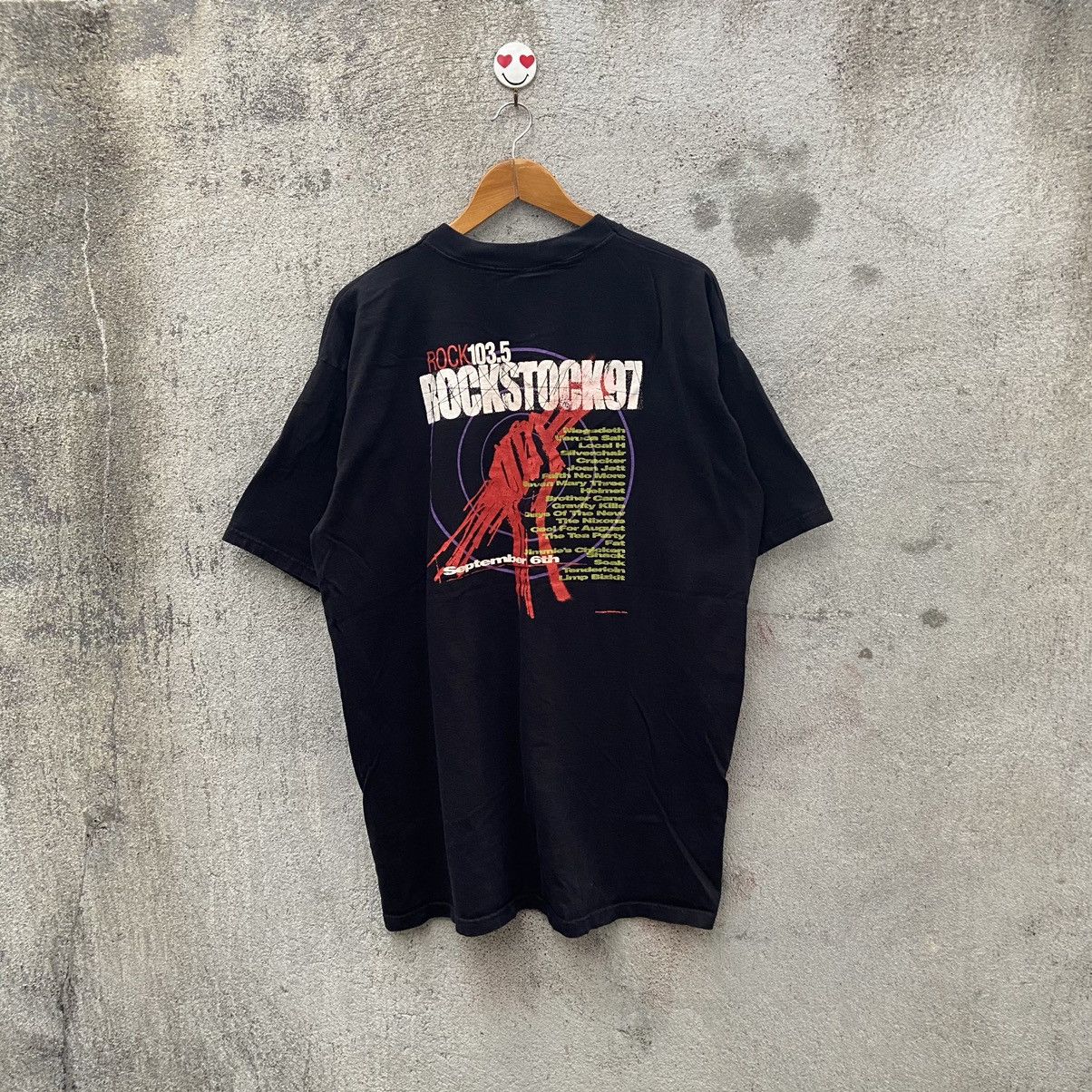 Megadeth Vintage 90s rockstock tshirt rock 103.5 tour 1997 Size US XXL / EU 58 / 5 - 1 Thumbnail