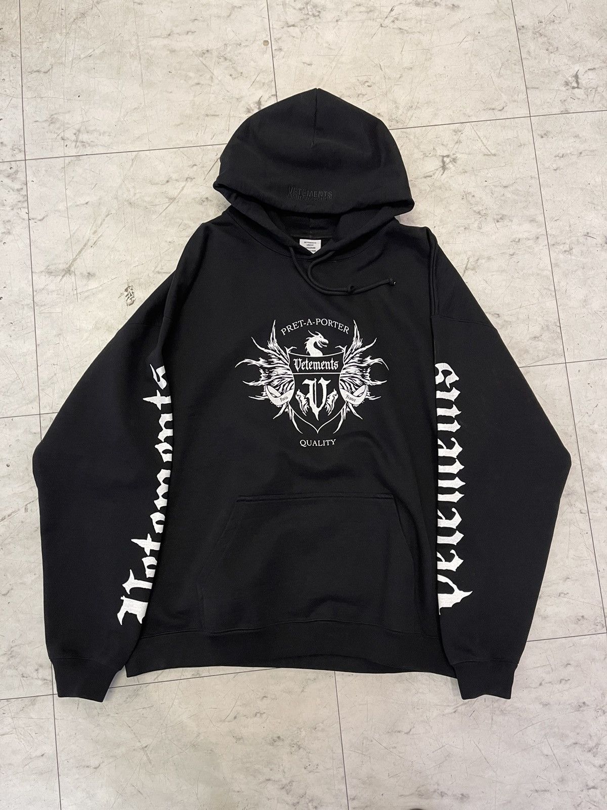 Vetements Vetements PRET A PORTER Hoodie Grailed
