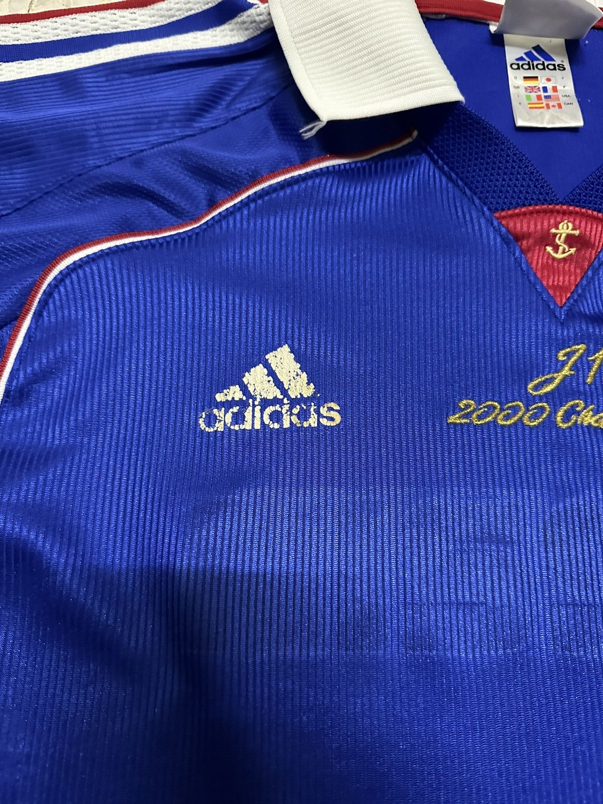 Adidas Vintage Adidas 2000 Yokohama marinos Jersey Champions J1 Size US L / EU 52-54 / 3 - 4 Thumbnail