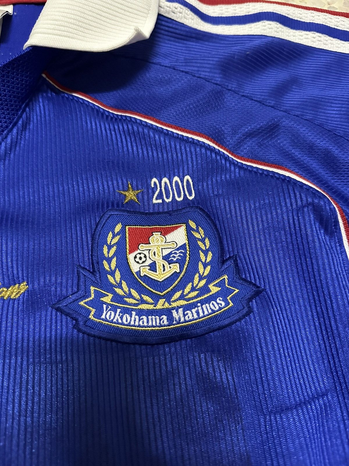 Adidas Vintage Adidas 2000 Yokohama marinos Jersey Champions J1 Size US L / EU 52-54 / 3 - 8 Thumbnail