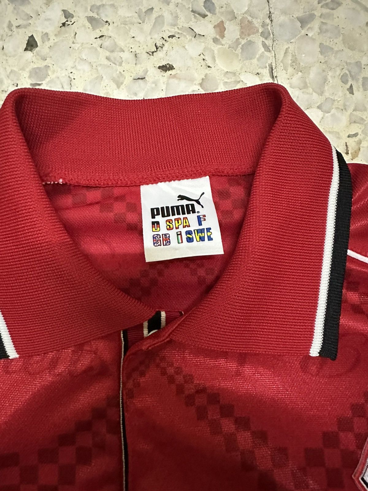 Vintage Vintage 1997/98 Red Diamond Uruwa Mitsubishi Jersey J League Size US L / EU 52-54 / 3 - 3 Thumbnail
