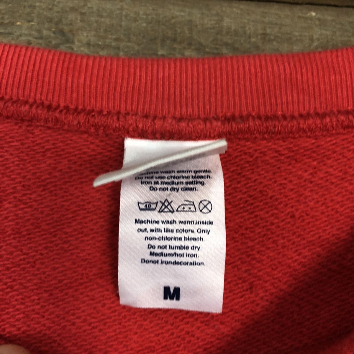 Japanese Brand × Seditionaries Pinup Girl like hysteric glamour Red Sweatshirt #5665 Size US M / EU 48-50 / 2 - 12 Thumbnail