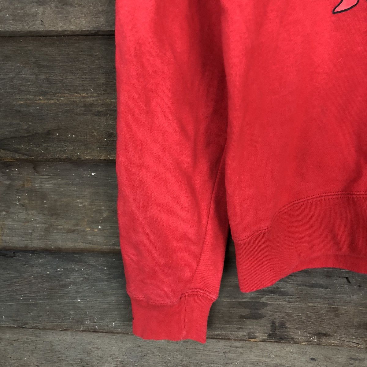 Japanese Brand × Seditionaries Pinup Girl like hysteric glamour Red Sweatshirt #5665 Size US M / EU 48-50 / 2 - 6 Thumbnail