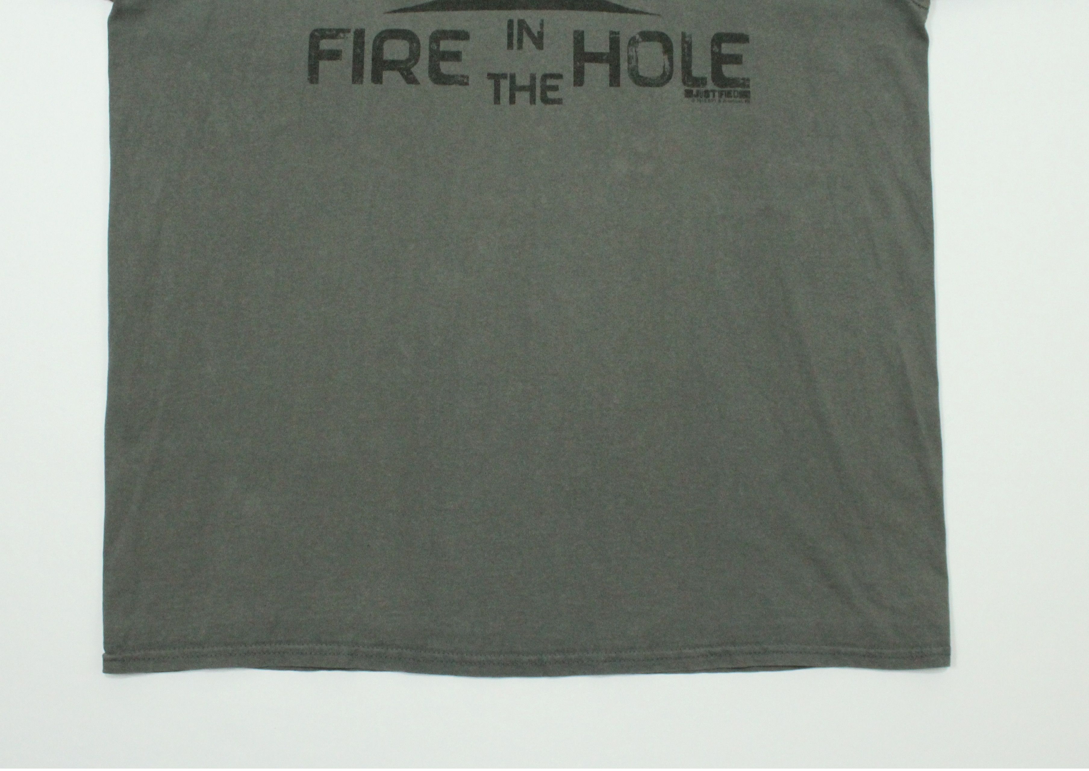 Vintage FIRE IN THE HOLE T Shirt Movie Size US L / EU 52-54 / 3 - 8 Thumbnail