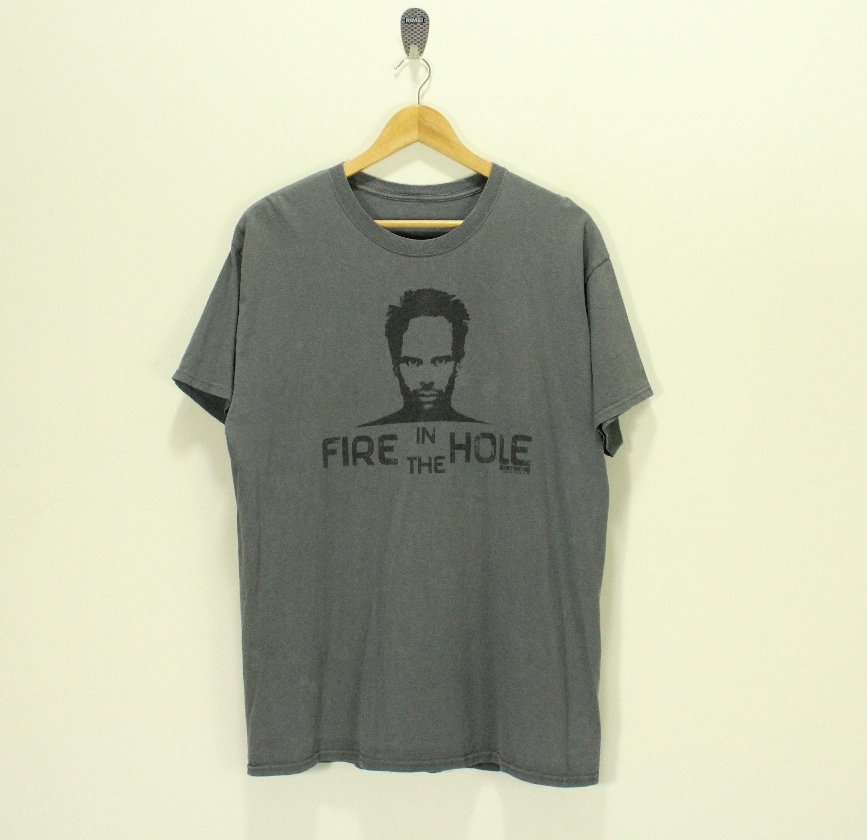 Vintage FIRE IN THE HOLE T Shirt Movie Size US L / EU 52-54 / 3 - 1 Thumbnail