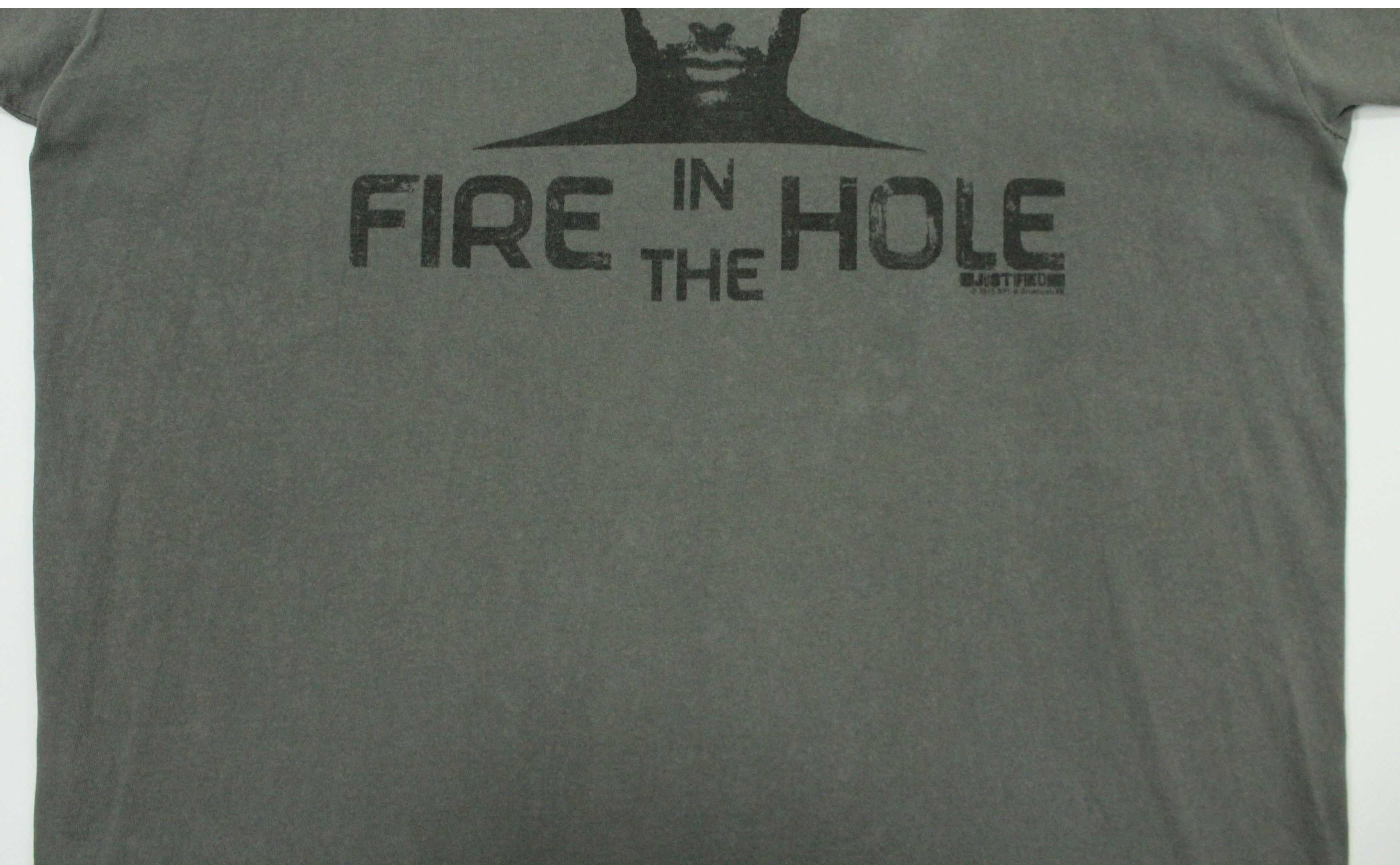 Vintage FIRE IN THE HOLE T Shirt Movie Size US L / EU 52-54 / 3 - 7 Thumbnail