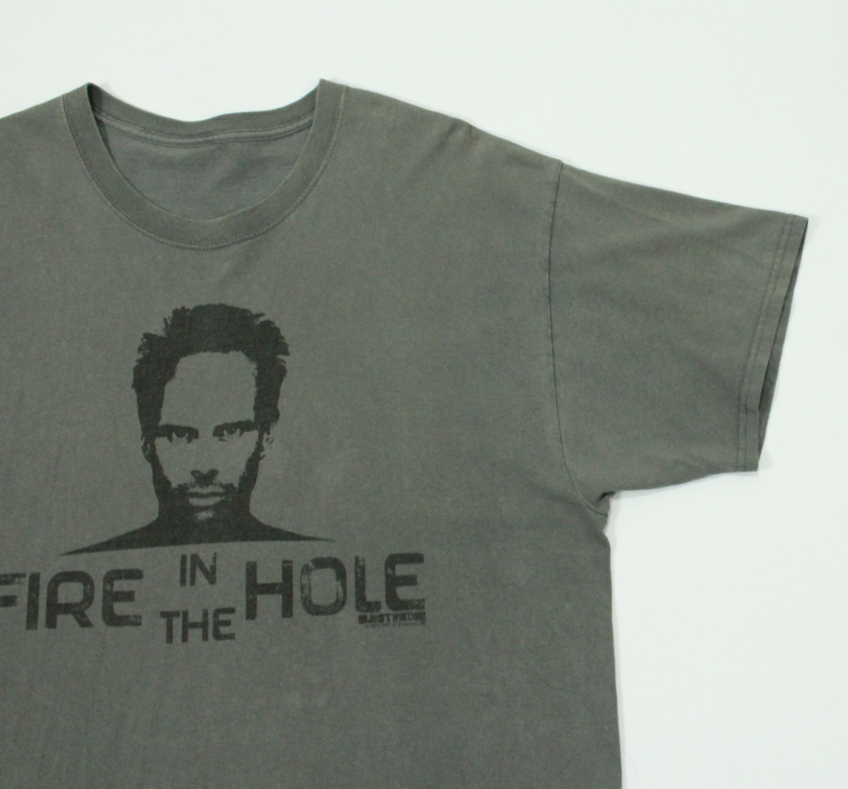 Vintage FIRE IN THE HOLE T Shirt Movie Size US L / EU 52-54 / 3 - 6 Thumbnail