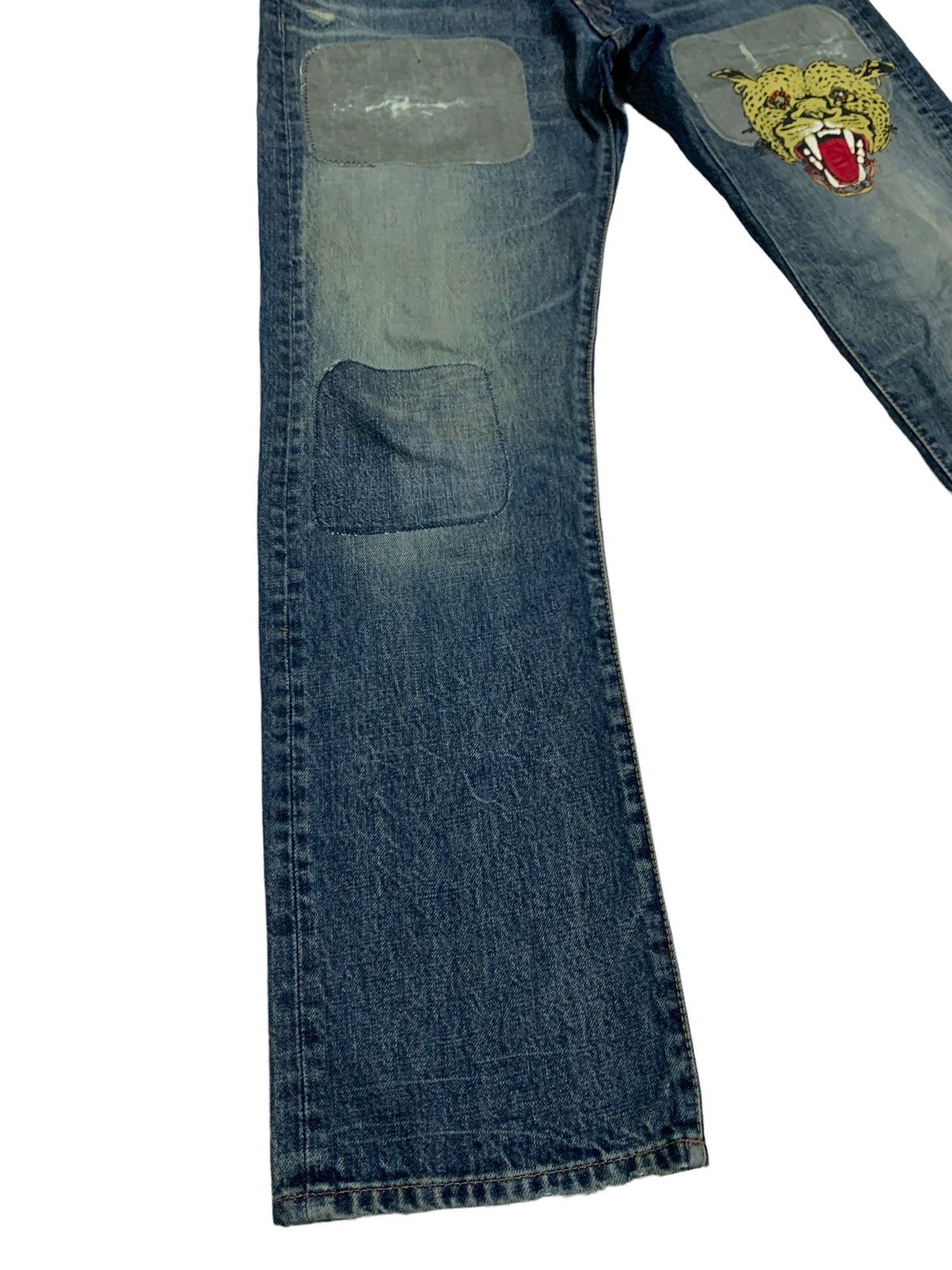 20471120 🔥Insane Design RNA Patch work Distressed Jeans Size US 32 / EU 48 - 4 Thumbnail