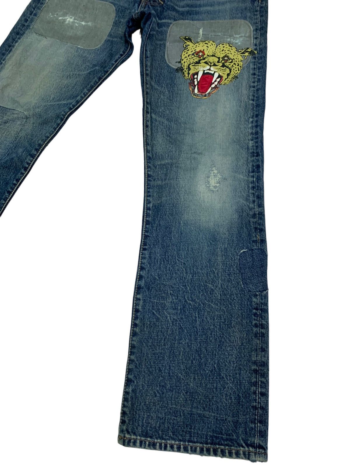 20471120 🔥Insane Design RNA Patch work Distressed Jeans Size US 32 / EU 48 - 5 Thumbnail