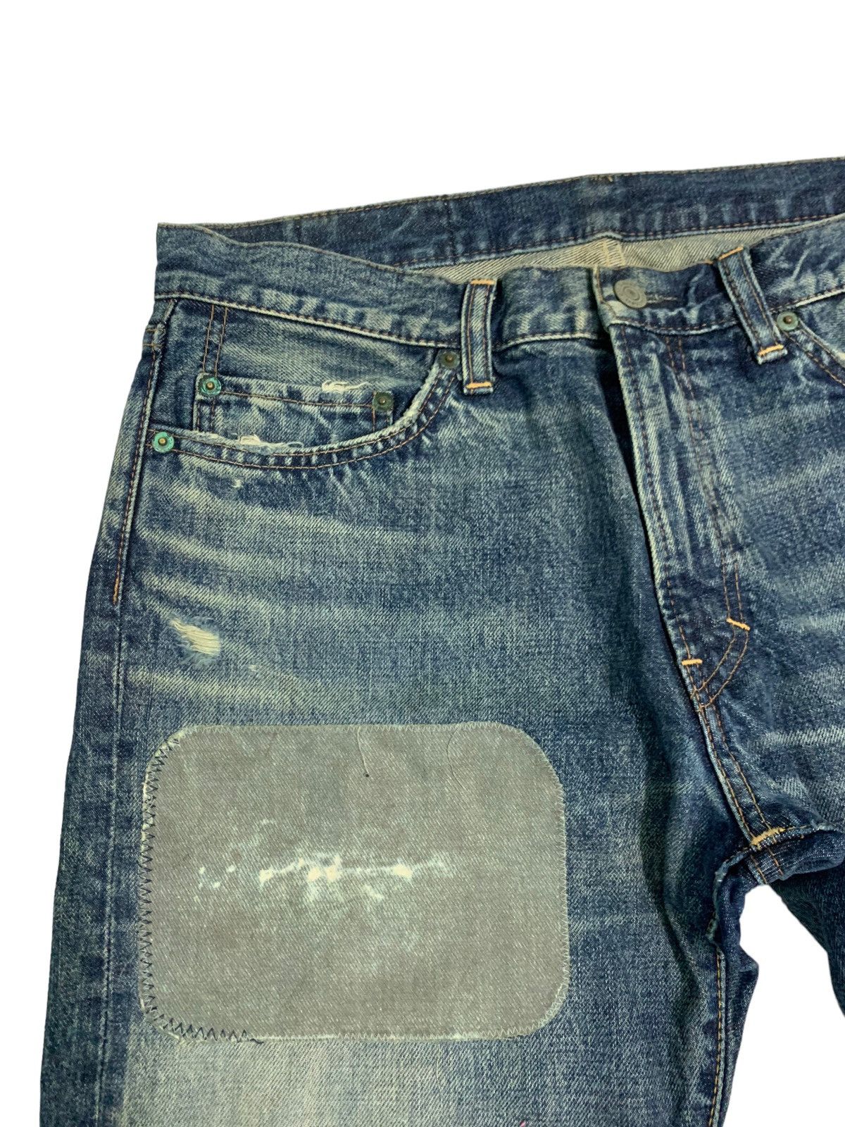 20471120 🔥Insane Design RNA Patch work Distressed Jeans Size US 32 / EU 48 - 11 Thumbnail