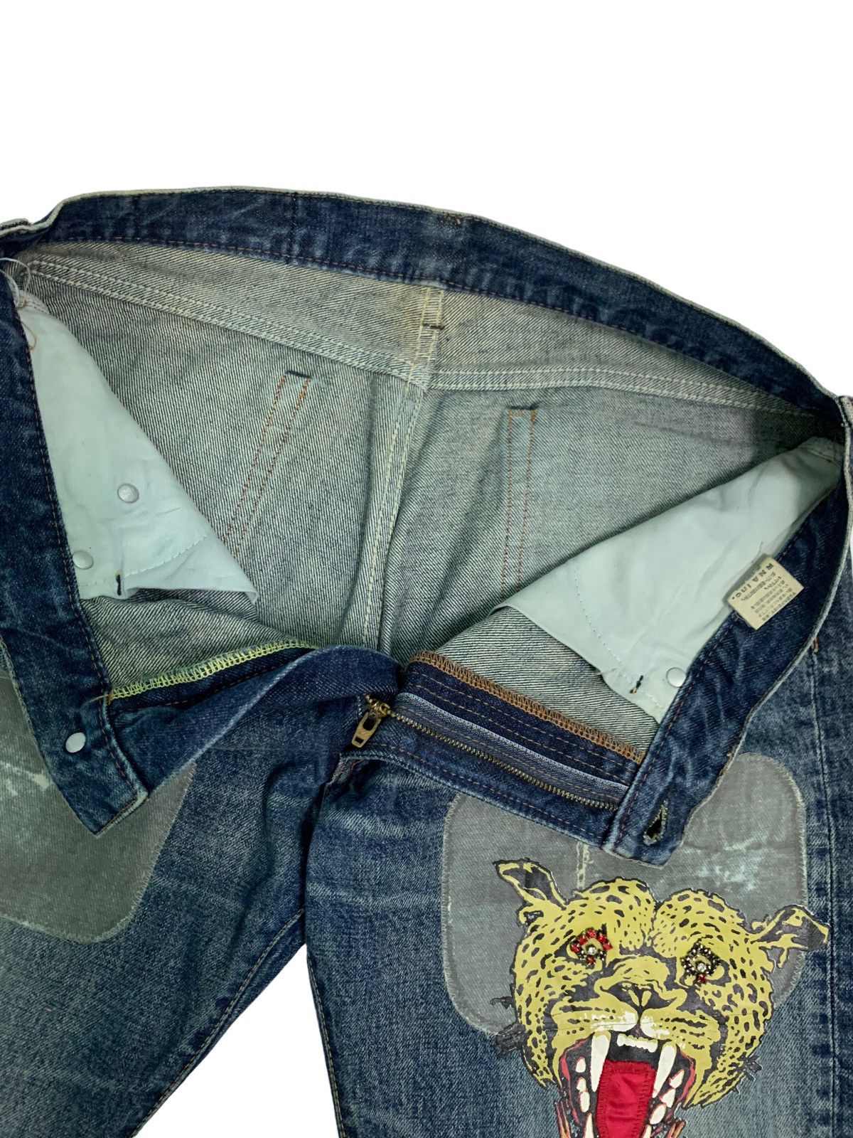 20471120 🔥Insane Design RNA Patch work Distressed Jeans Size US 32 / EU 48 - 9 Thumbnail