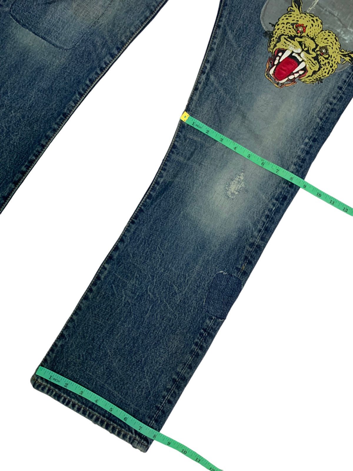 20471120 🔥Insane Design RNA Patch work Distressed Jeans Size US 32 / EU 48 - 18 Thumbnail