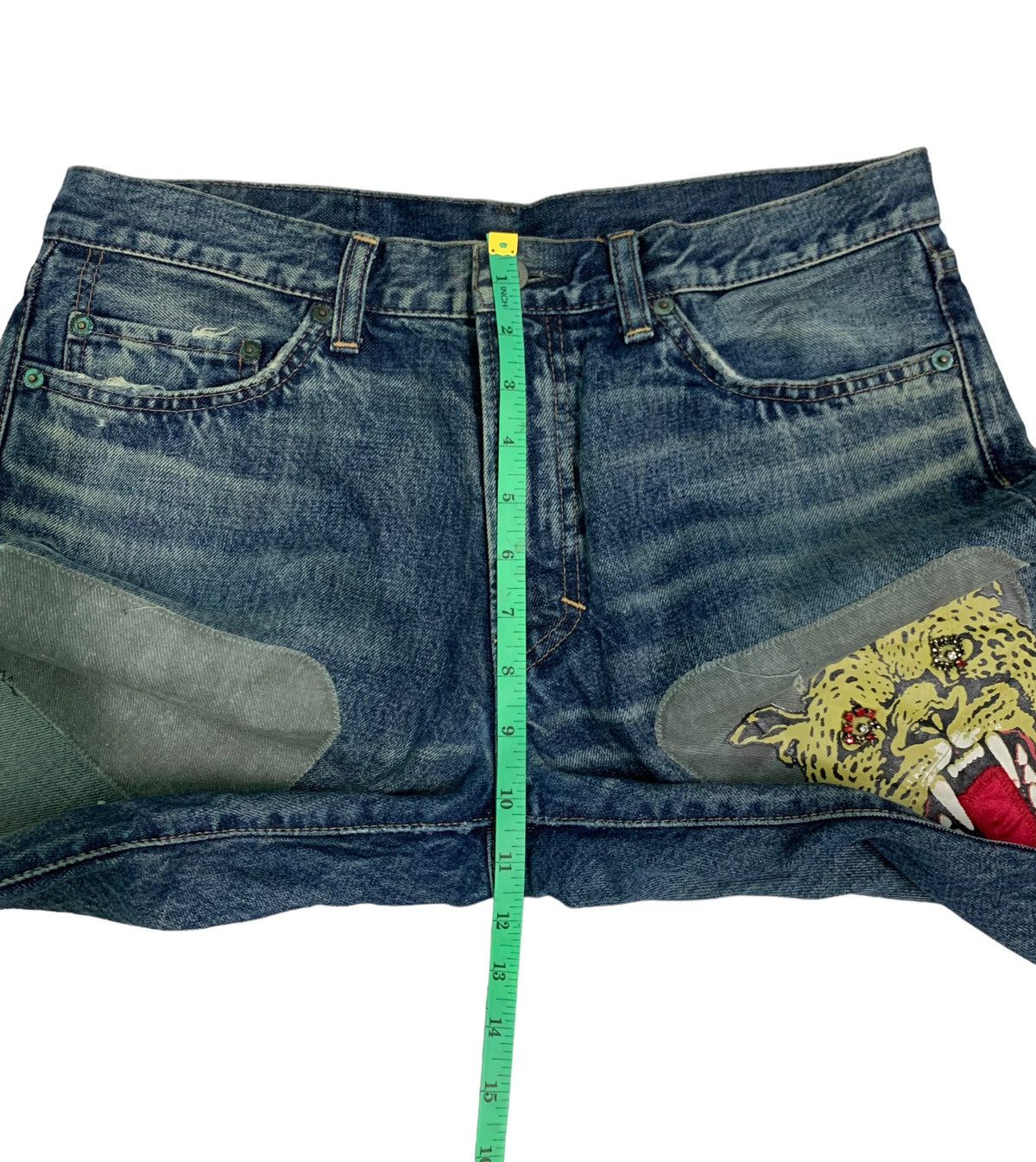 20471120 🔥Insane Design RNA Patch work Distressed Jeans Size US 32 / EU 48 - 15 Thumbnail