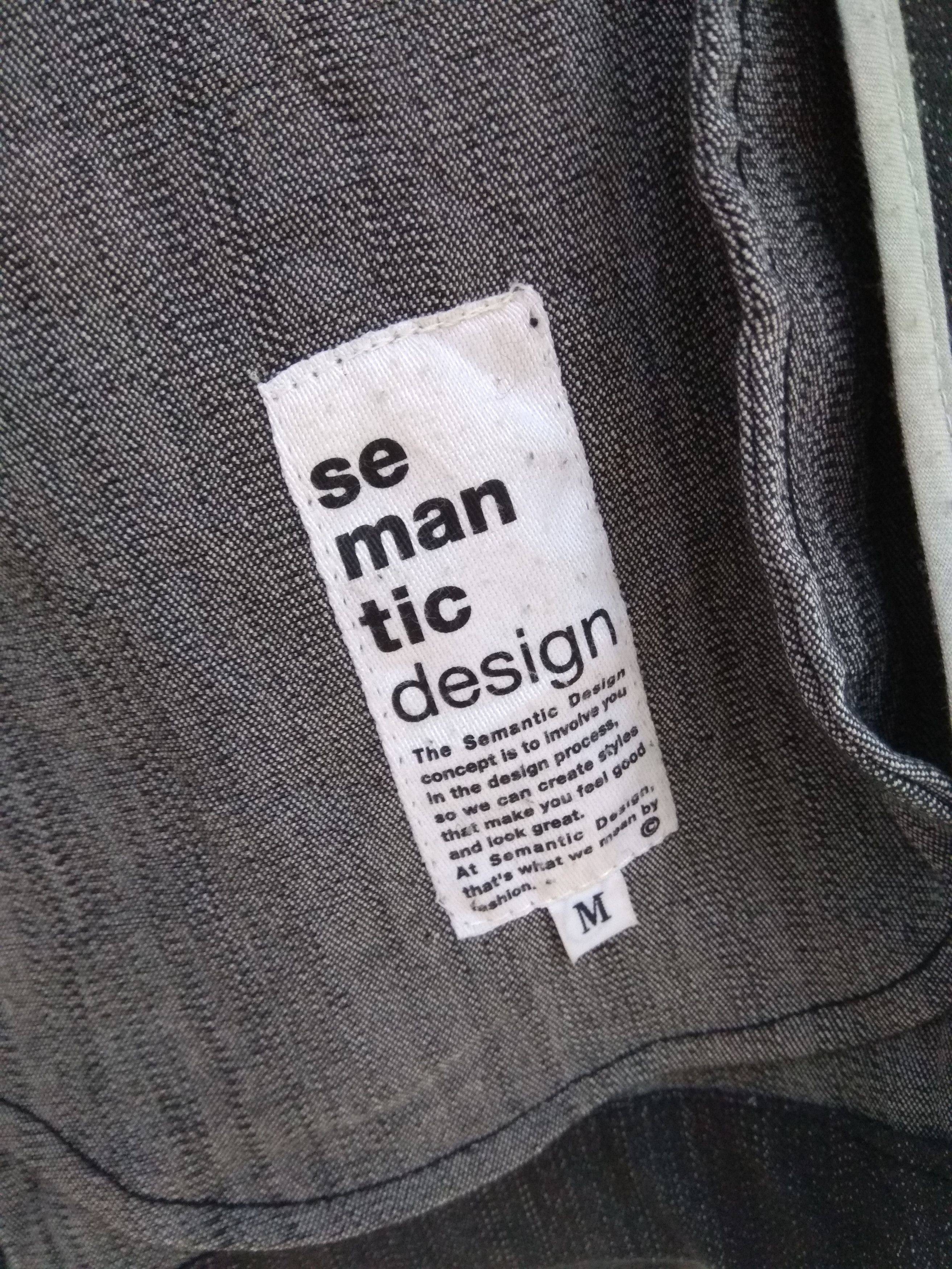 semanticdesign SEMANTICS DESIGN SWEATER Size US M / EU 48-50 / 2 - 5 Thumbnail