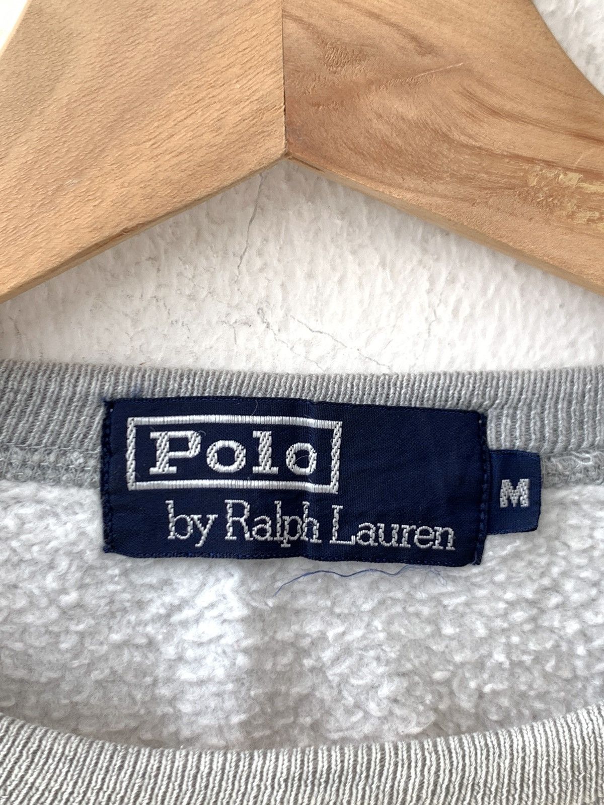 Polo Ralph Lauren Vintage Sunfaded Polo Ralph Lauren Crewneck Sweatshirt Size US M / EU 48-50 / 2 - 7 Thumbnail