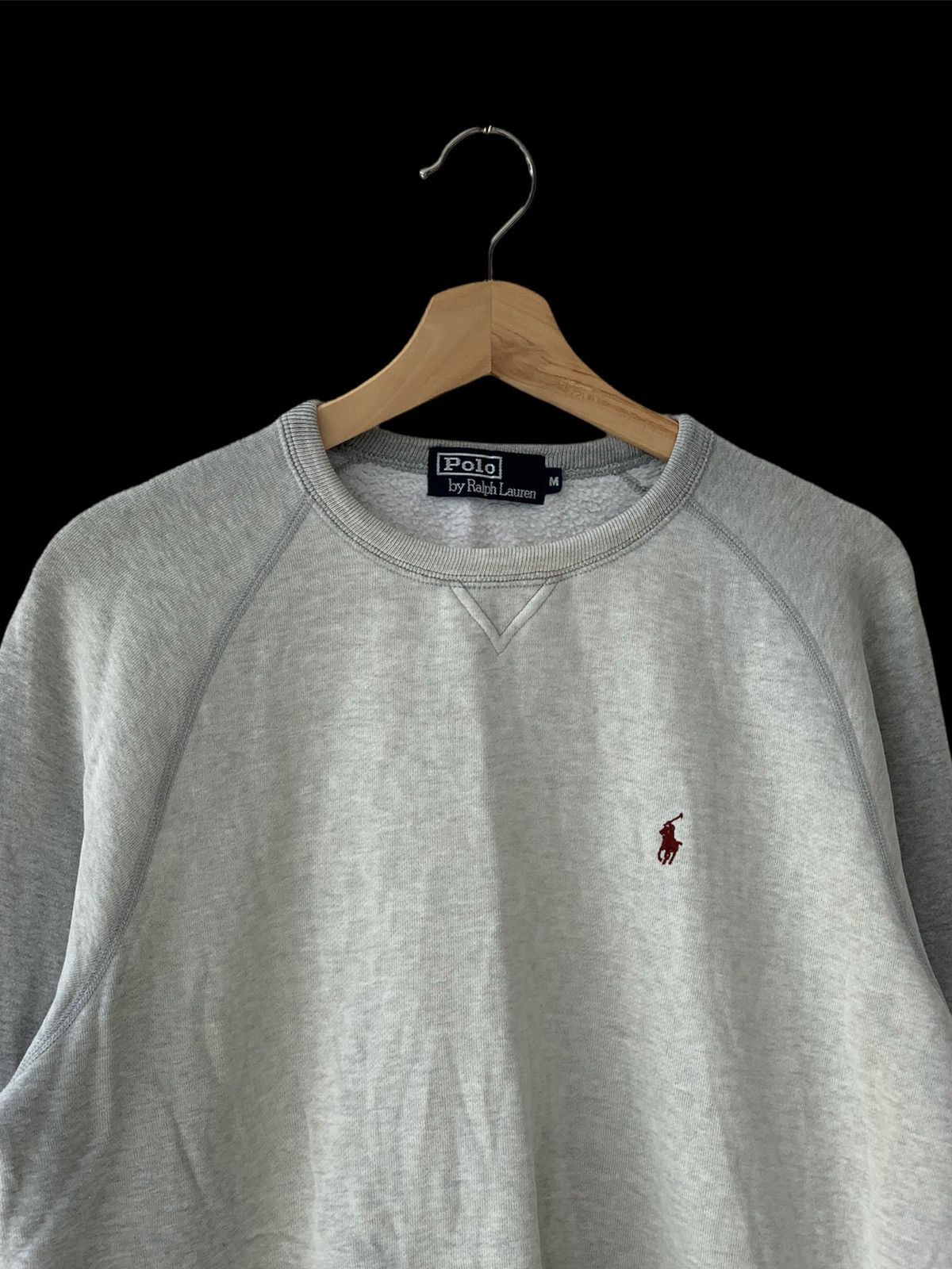Polo Ralph Lauren Vintage Sunfaded Polo Ralph Lauren Crewneck Sweatshirt Size US M / EU 48-50 / 2 - 3 Thumbnail