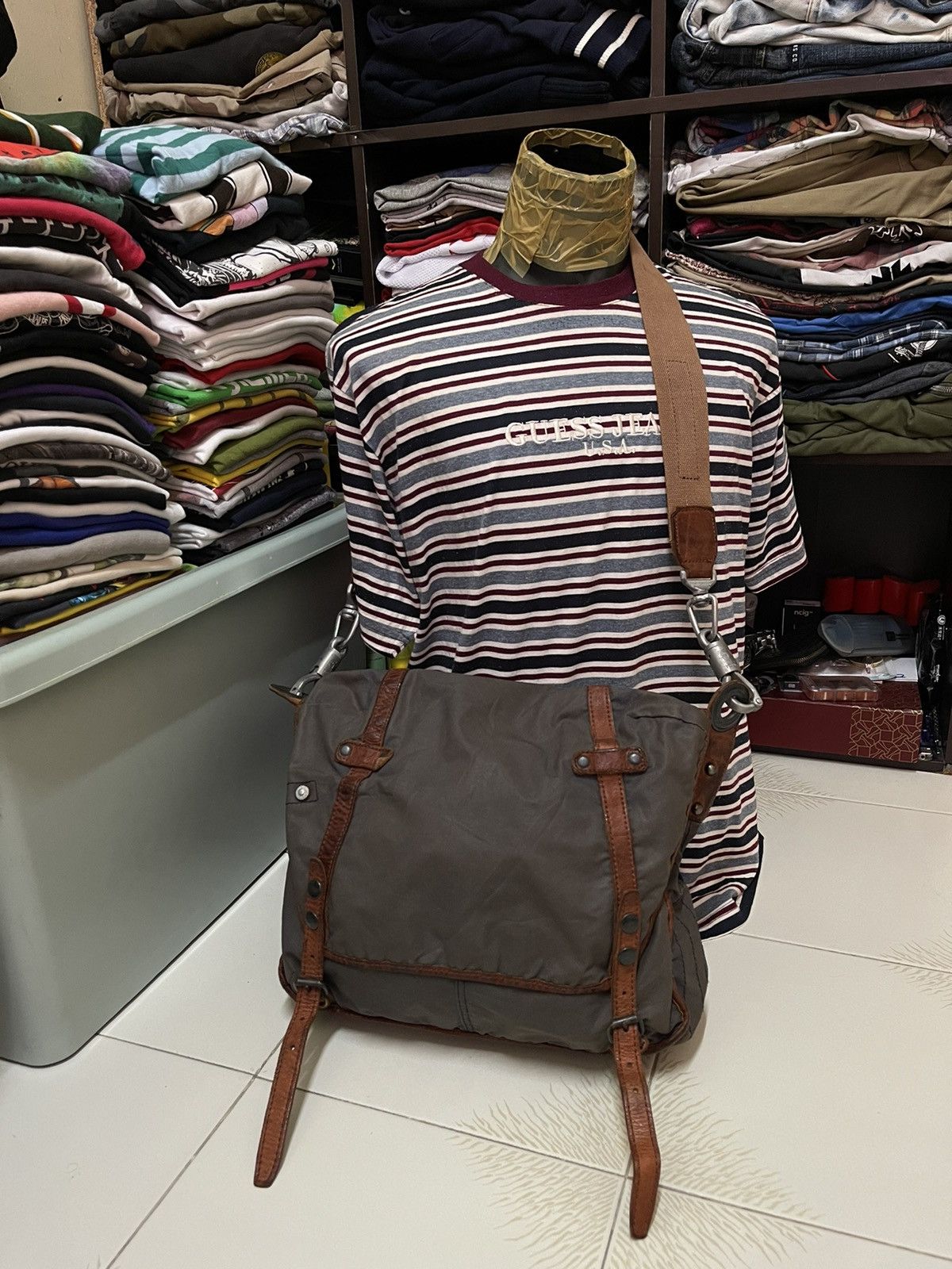 image of Military x Surplus Tough Surplus Bag in Grey, Men's