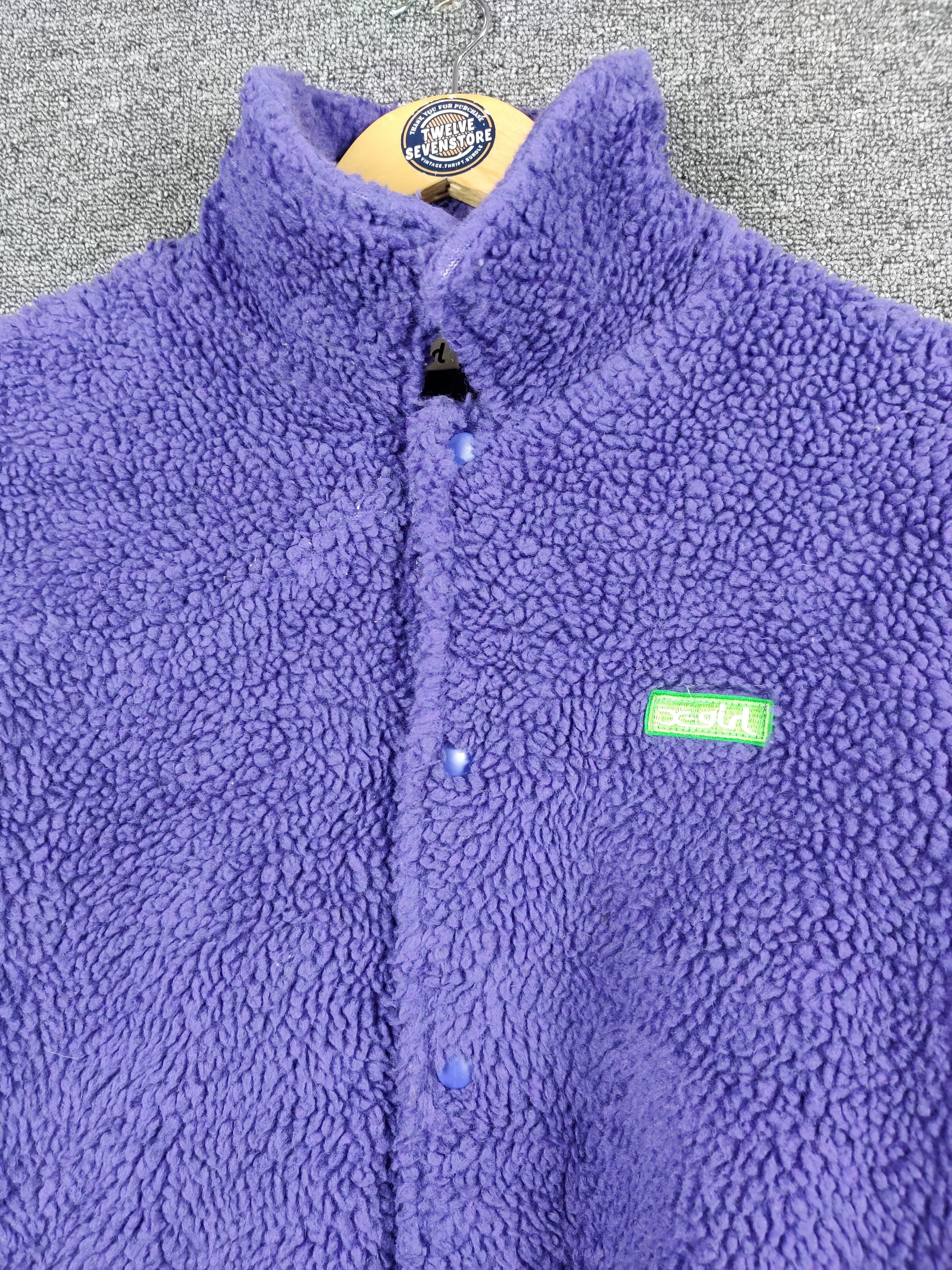 Girl Skateboards Vintage X-Girl Fleece Deep Pile Sherpa Jacket Size US L / EU 52-54 / 3 - 4 Thumbnail