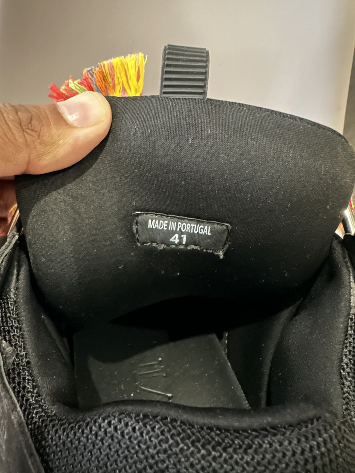 Lanvin LANVIN CURB SNEAKER LEATHER BLACK Size US 8 / EU 41 - 9 Thumbnail