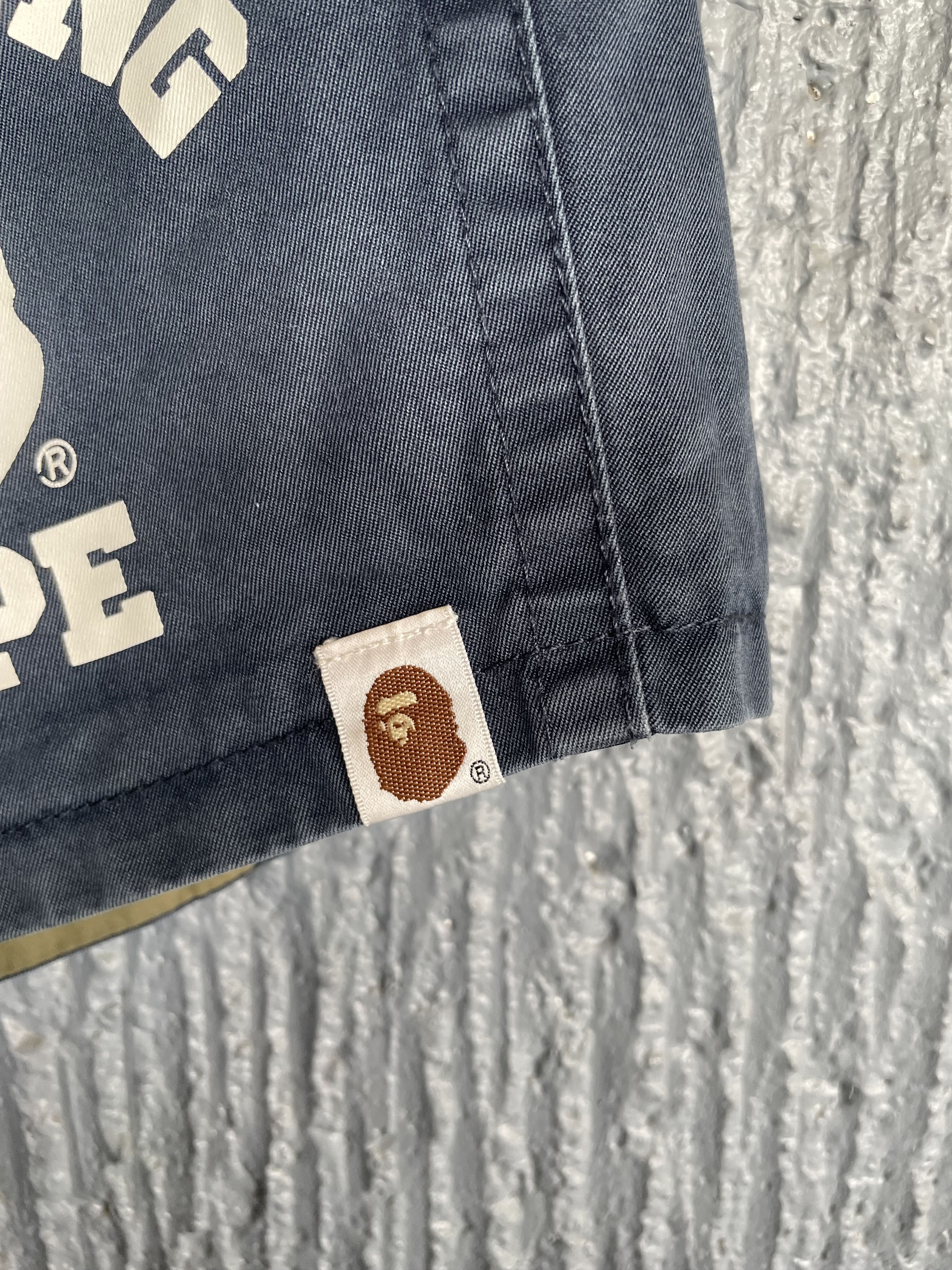 Bape Bape College Logo Reversible Camo Swim short Size US 28 / EU 44 - 7 Thumbnail