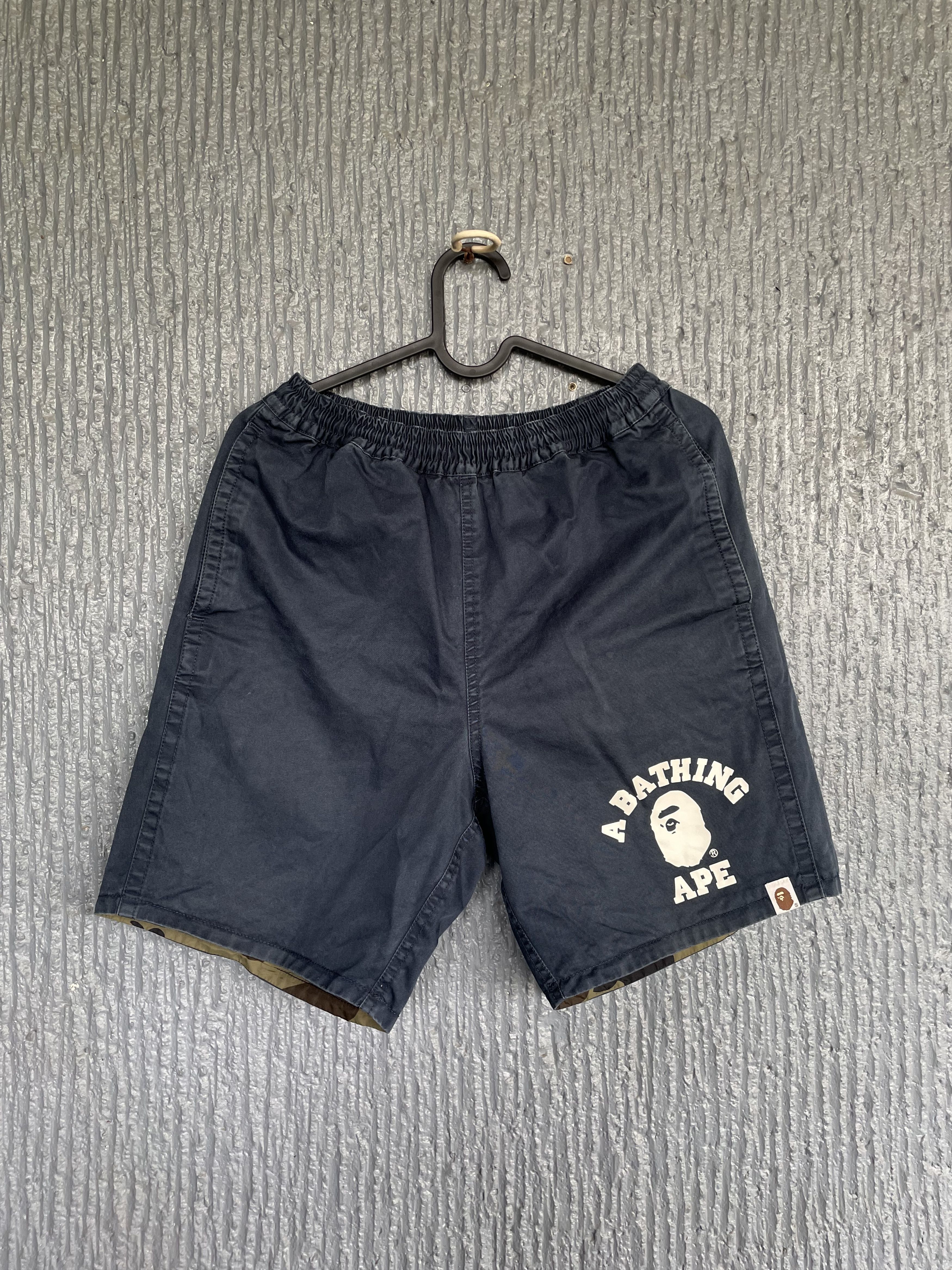 Bape Bape College Logo Reversible Camo Swim short Size US 28 / EU 44 - 5 Thumbnail