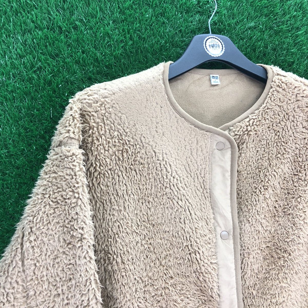 Uniqlo Uniqlo Long Cardigan Snap Button Up Fleece Sherpa Size US M / EU 48-50 / 2 - 2 Thumbnail