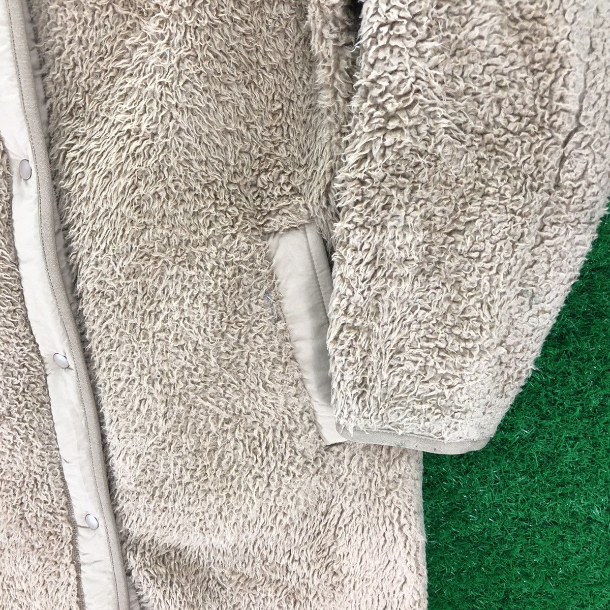 Uniqlo Uniqlo Long Cardigan Snap Button Up Fleece Sherpa Size US M / EU 48-50 / 2 - 3 Thumbnail